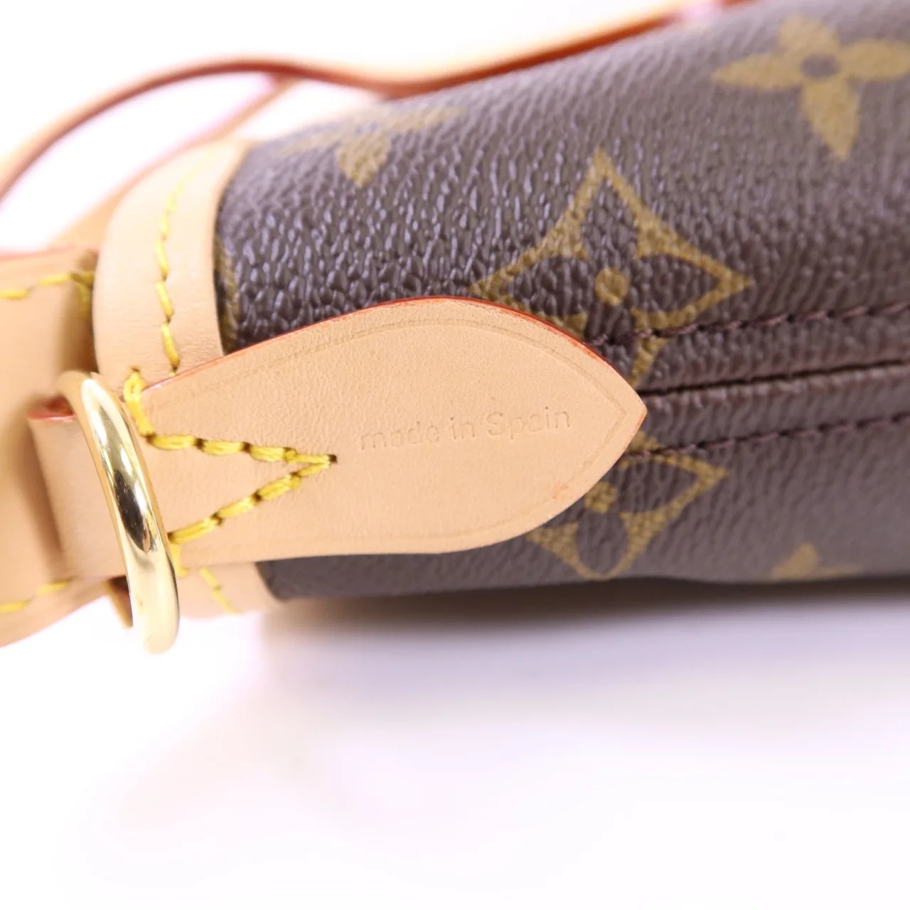 LOUIS VUITTON Neverfull M46705 2-Way Bag Coated Canvas 棕色 Coated Canvas Rank A - Thumbnail 8