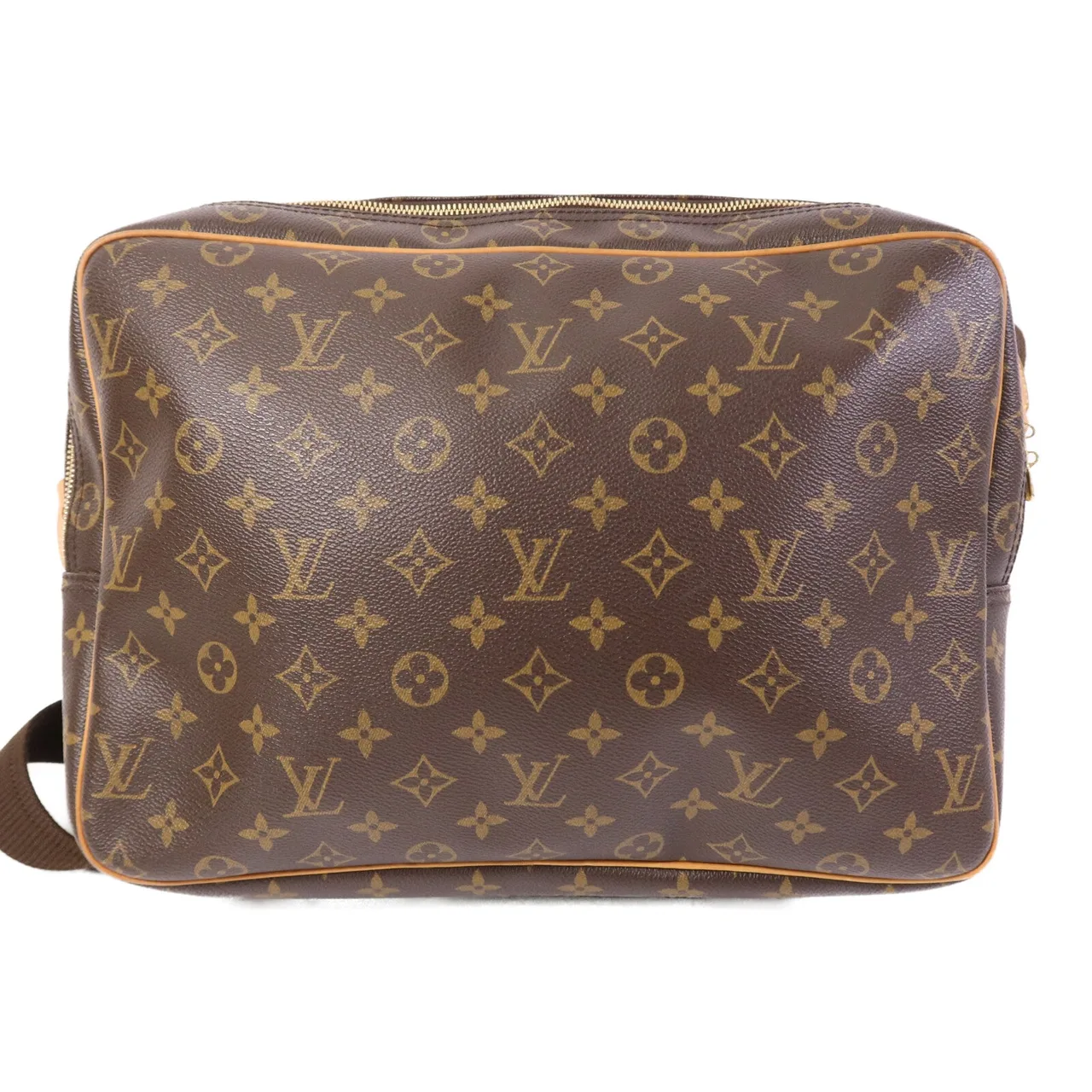 LOUIS VUITTON Reporter M45252 Shoulder Bag Coated Canvas 棕色 Coated Canvas Rank A - Thumbnail 2