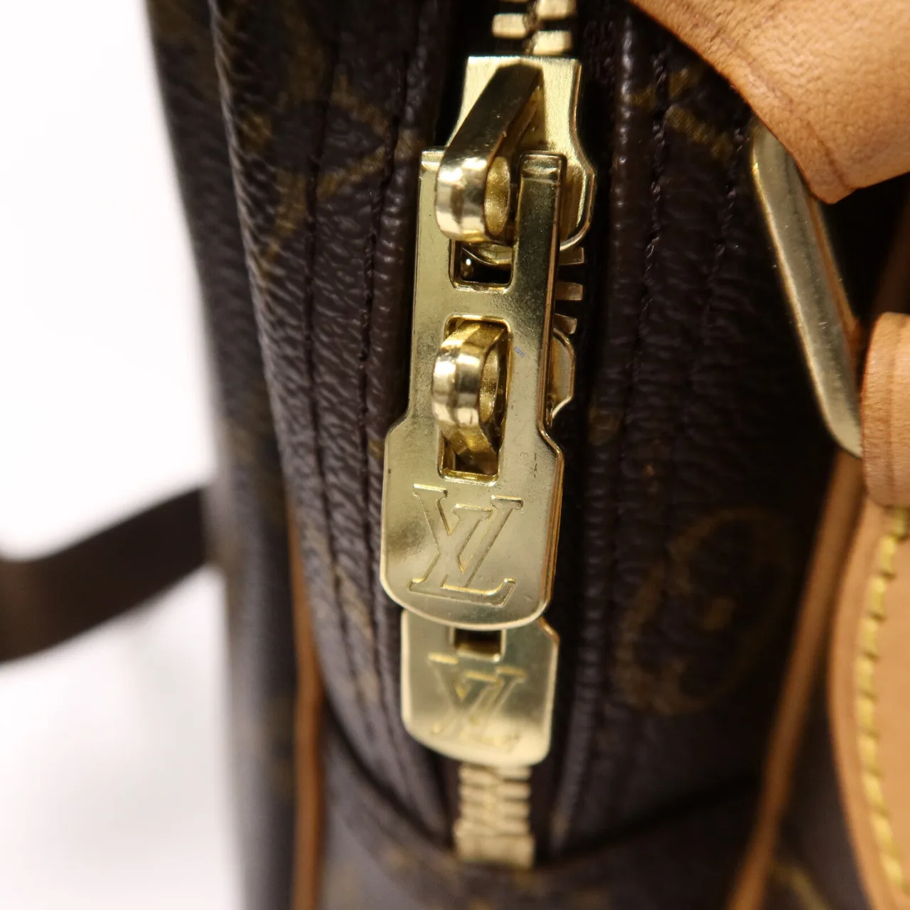 LOUIS VUITTON Reporter M45252 Shoulder Bag Coated Canvas 棕色 Coated Canvas Rank A - Thumbnail 8