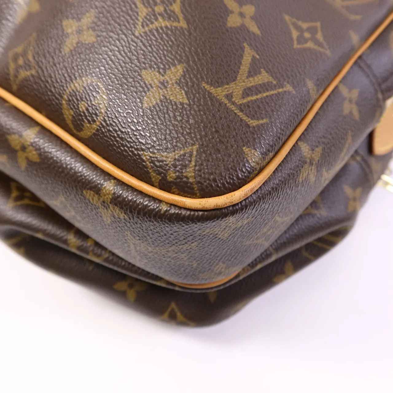 LOUIS VUITTON Reporter M45252 Shoulder Bag Coated Canvas 棕色 Coated Canvas Rank A - Thumbnail 11