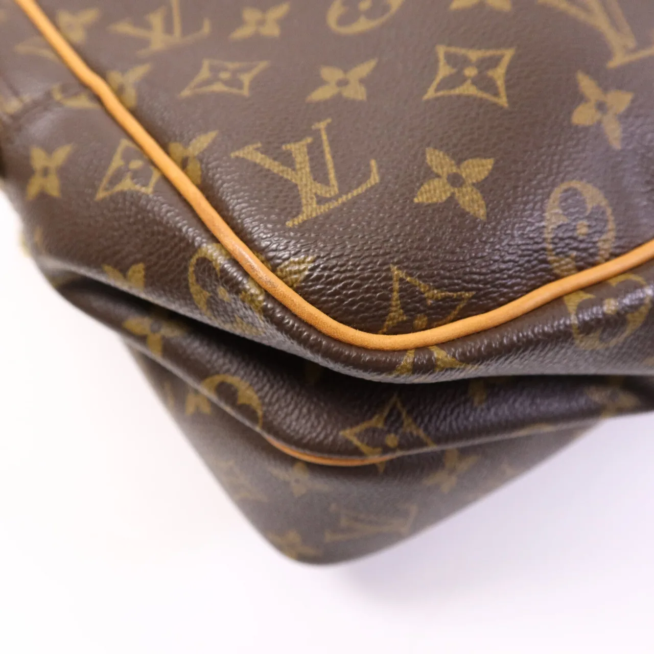 LOUIS VUITTON Reporter M45252 Shoulder Bag Coated Canvas 棕色 Coated Canvas Rank A - Thumbnail 12