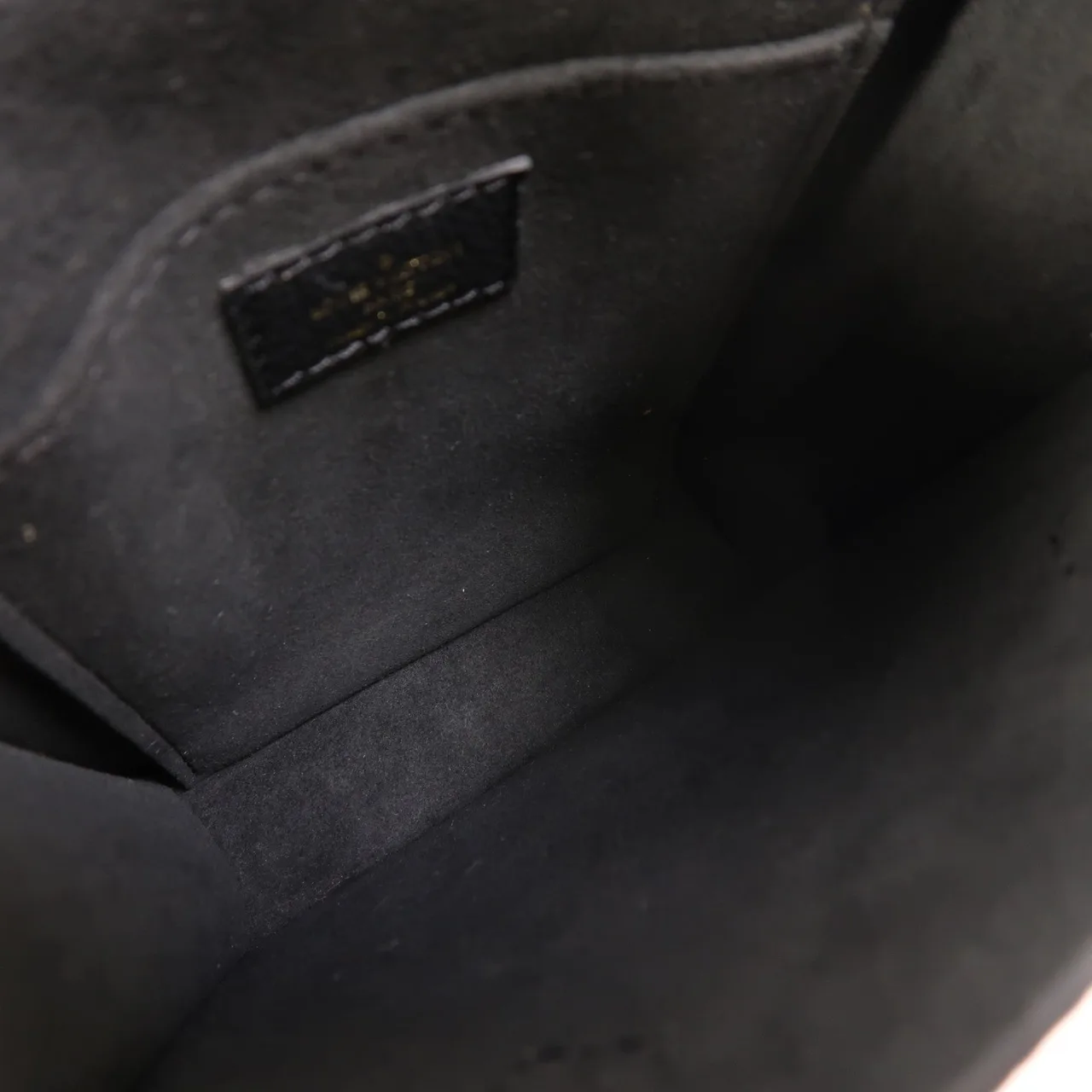 LOUIS VUITTON Petit Sac Plat M80478 2-Way Bag Calfskin 黑色 / Black Calfskin Rank A - Thumbnail 5