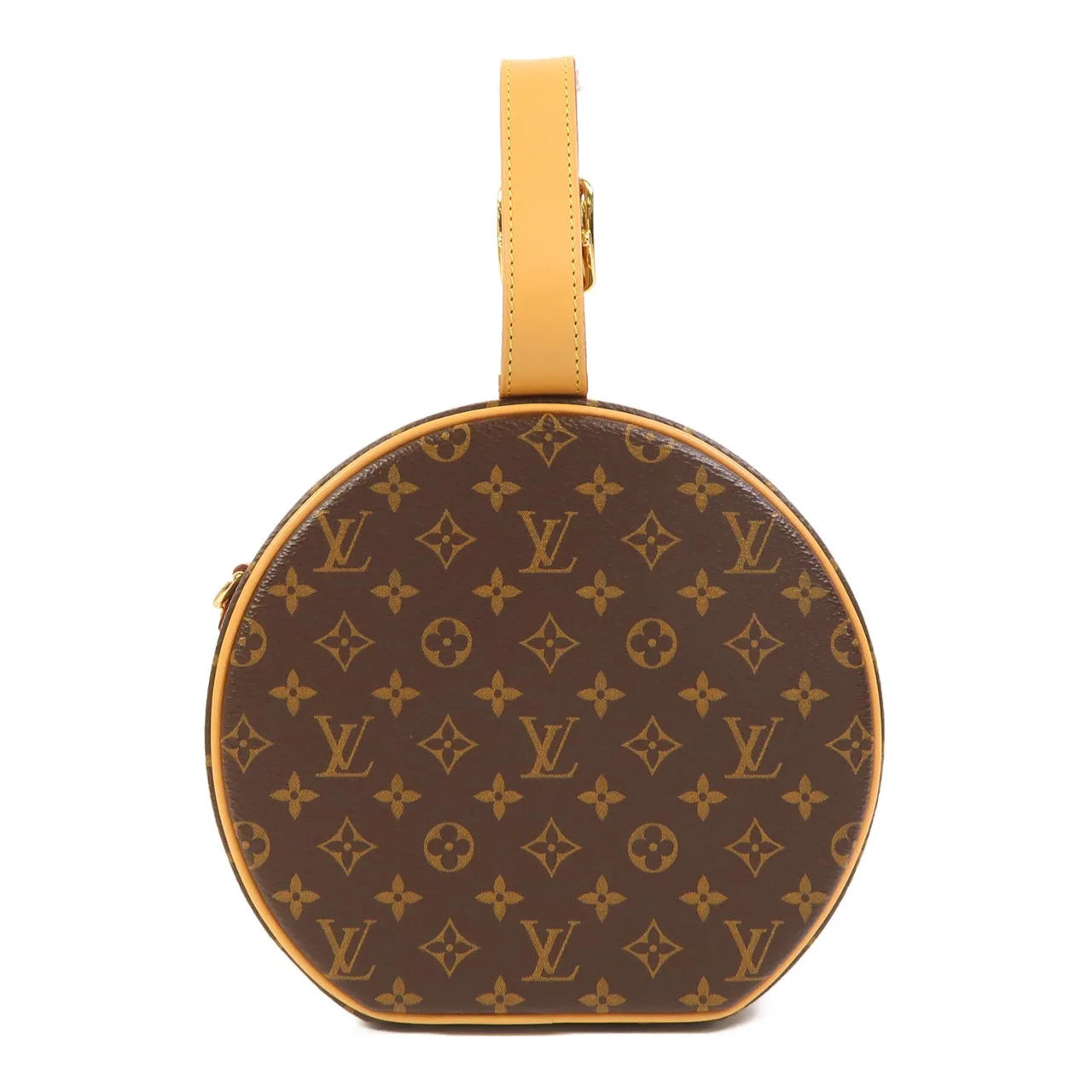 LOUIS VUITTON Petite Boite Chapeau M43514 2-Way Bag Coated Canvas 棕色 Coated Canvas Rank A - Thumbnail 2