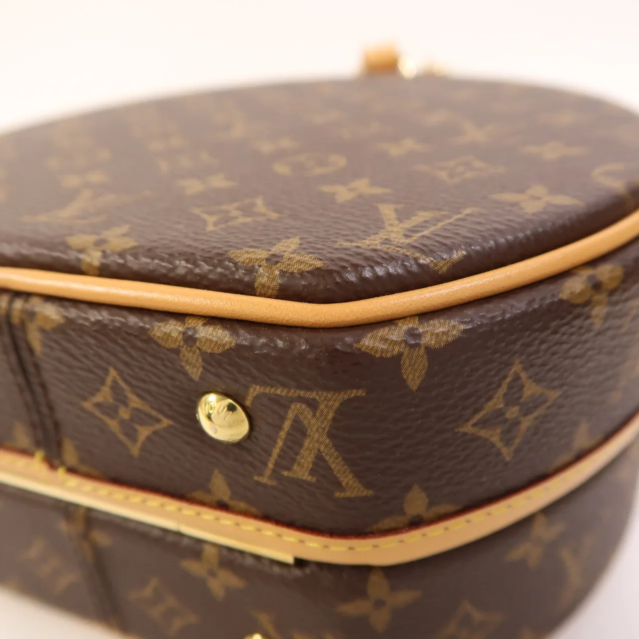 LOUIS VUITTON Petite Boite Chapeau M43514 2-Way Bag Coated Canvas 棕色 Coated Canvas Rank A - Thumbnail 9