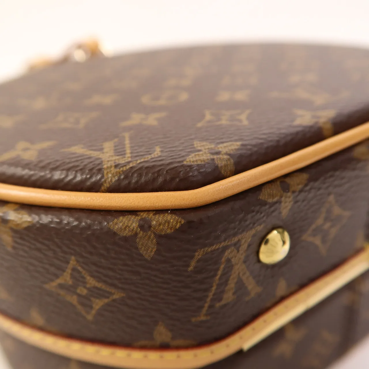 LOUIS VUITTON Petite Boite Chapeau M43514 2-Way Bag Coated Canvas 棕色 Coated Canvas Rank A - Thumbnail 10