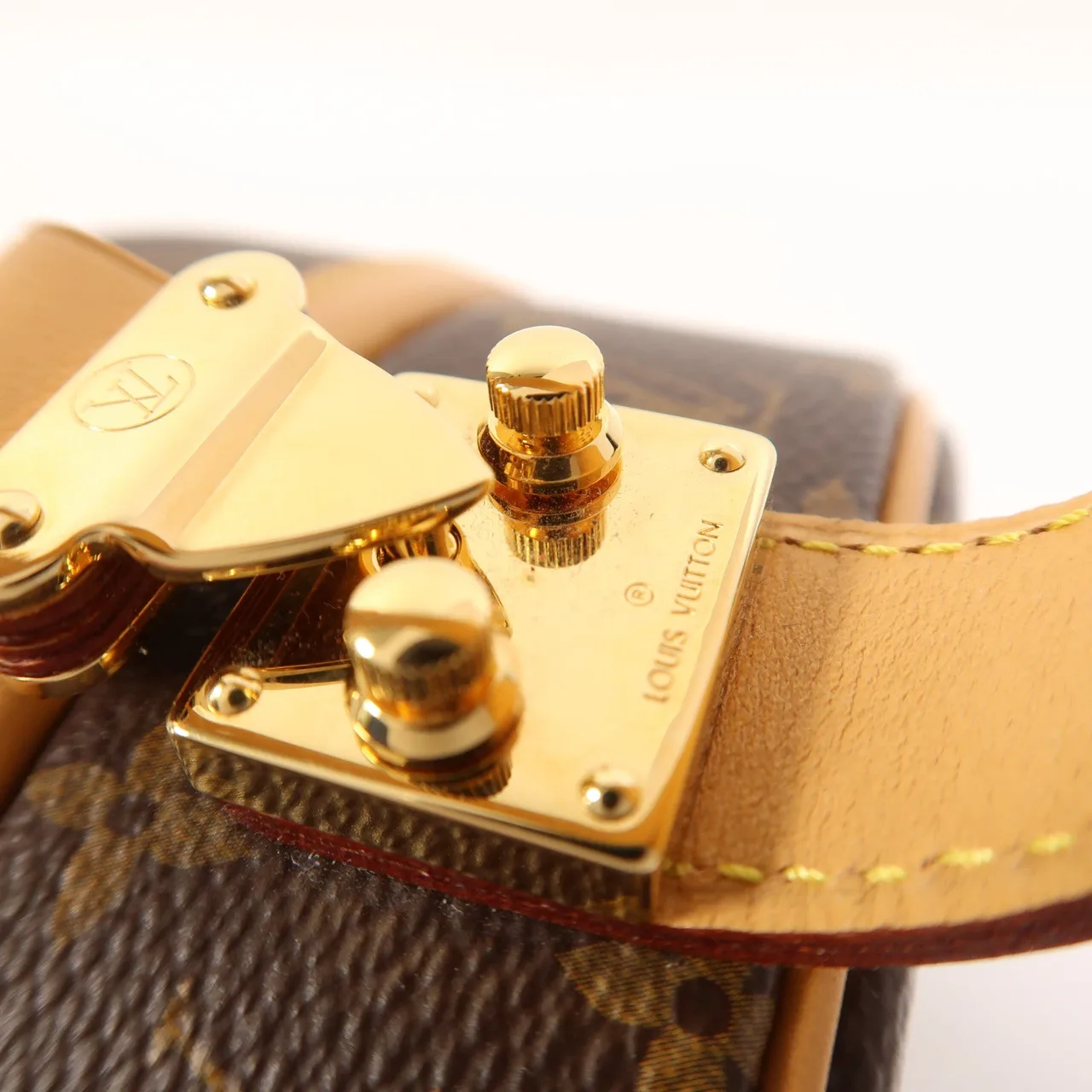 LOUIS VUITTON Petite Boite Chapeau M43514 2-Way Bag Coated Canvas 棕色 Coated Canvas Rank A - Thumbnail 13