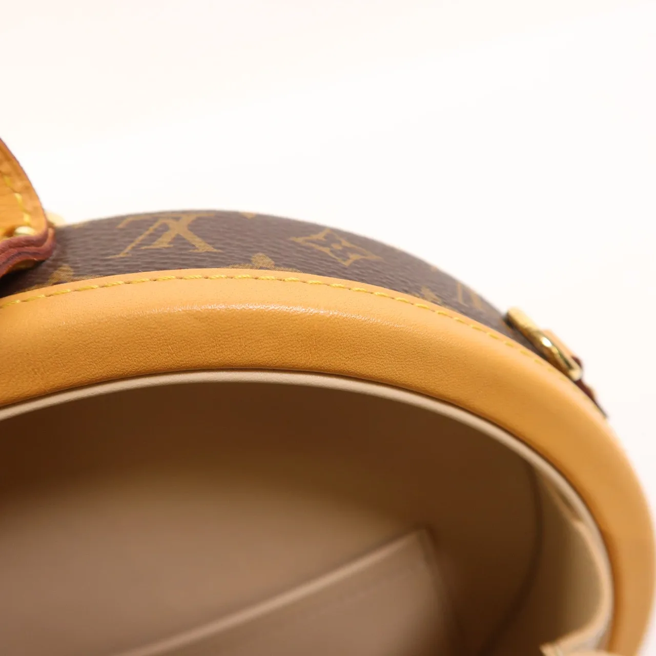 LOUIS VUITTON Petite Boite Chapeau M43514 2-Way Bag Coated Canvas 棕色 Coated Canvas Rank A - Thumbnail 17