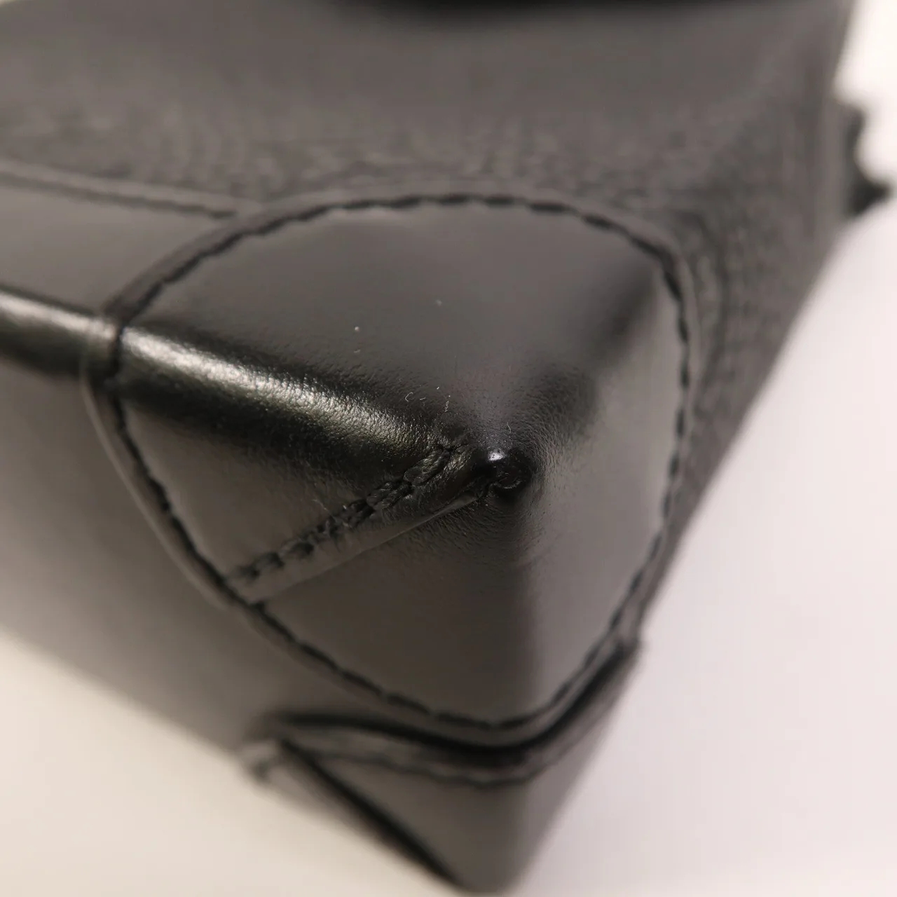 LOUIS VUITTON Steamer M82772 2-Way Bag Calfskin 黑色 / Black Calfskin Rank A - Thumbnail 9