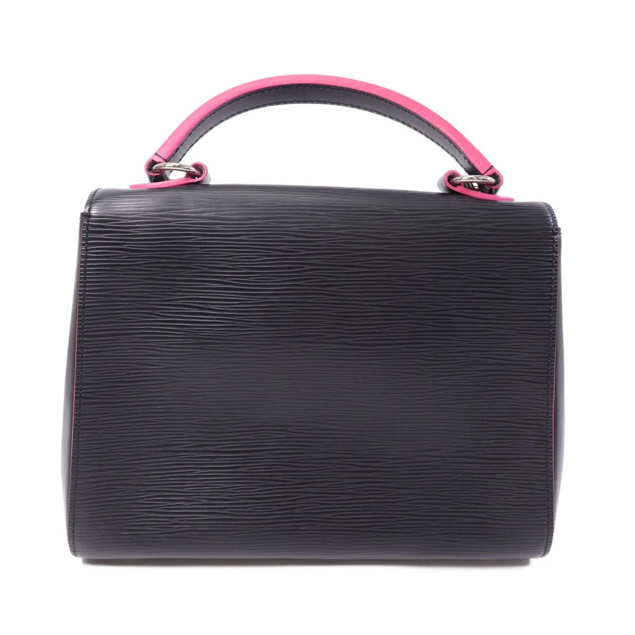 LOUIS VUITTON Cluny M54167 2-Way Bag Calfskin 黑色 / 粉色 / Black/Pink Calfskin Rank A - Thumbnail 2