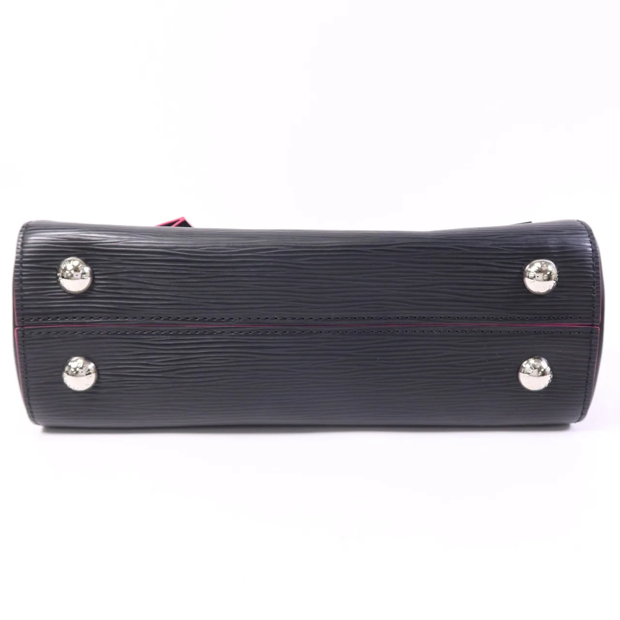 LOUIS VUITTON Cluny M54167 2-Way Bag Calfskin 黑色 / 粉色 / Black/Pink Calfskin Rank A - Thumbnail 4