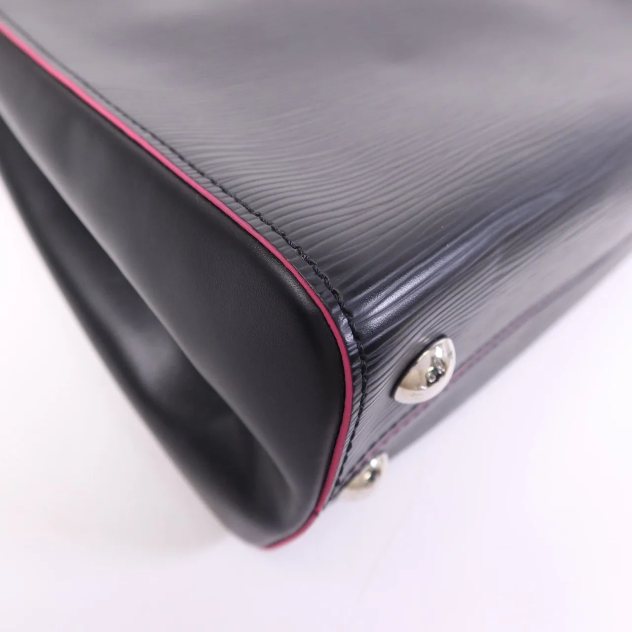 LOUIS VUITTON Cluny M54167 2-Way Bag Calfskin 黑色 / 粉色 / Black/Pink Calfskin Rank A - Thumbnail 8