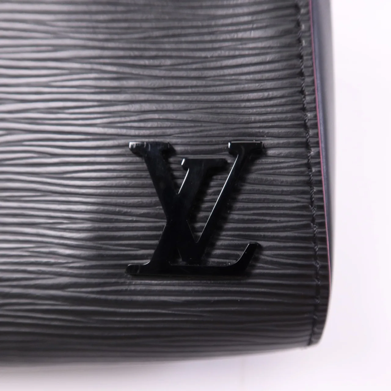 LOUIS VUITTON Cluny M54167 2-Way Bag Calfskin 黑色 / 粉色 / Black/Pink Calfskin Rank A - Thumbnail 10