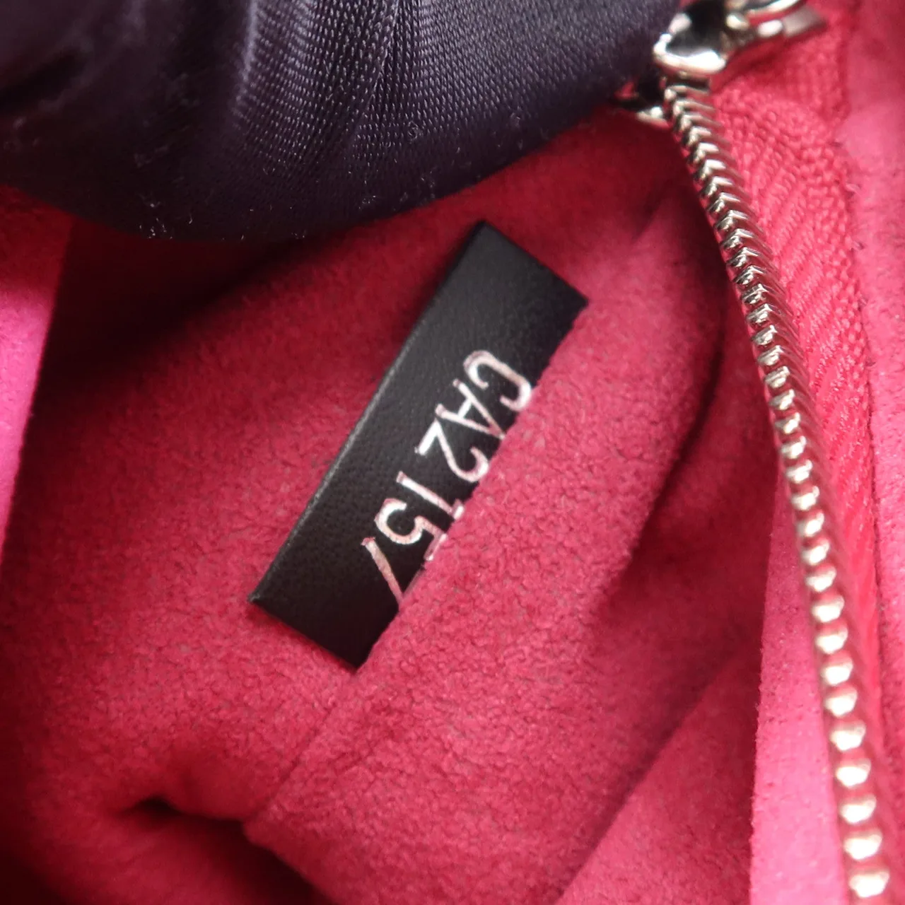 LOUIS VUITTON Cluny M54167 2-Way Bag Calfskin 黑色 / 粉色 / Black/Pink Calfskin Rank A - Thumbnail 15