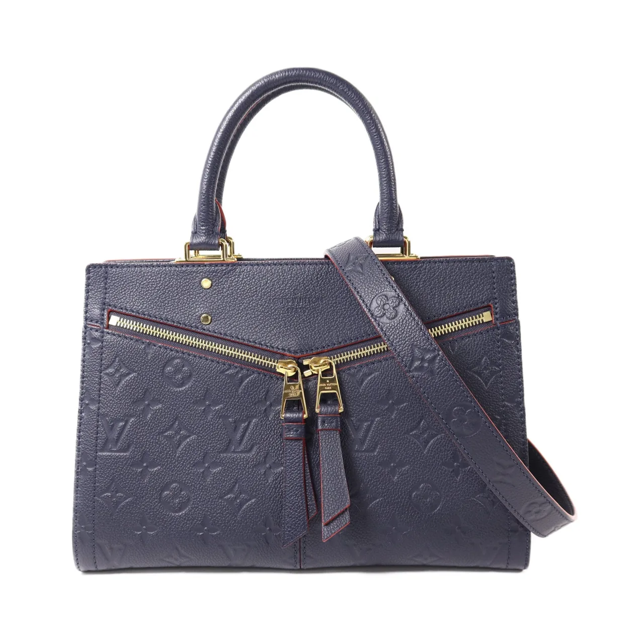 LOUIS VUITTON M54195 2-Way Bag Coated Canvas 藍色