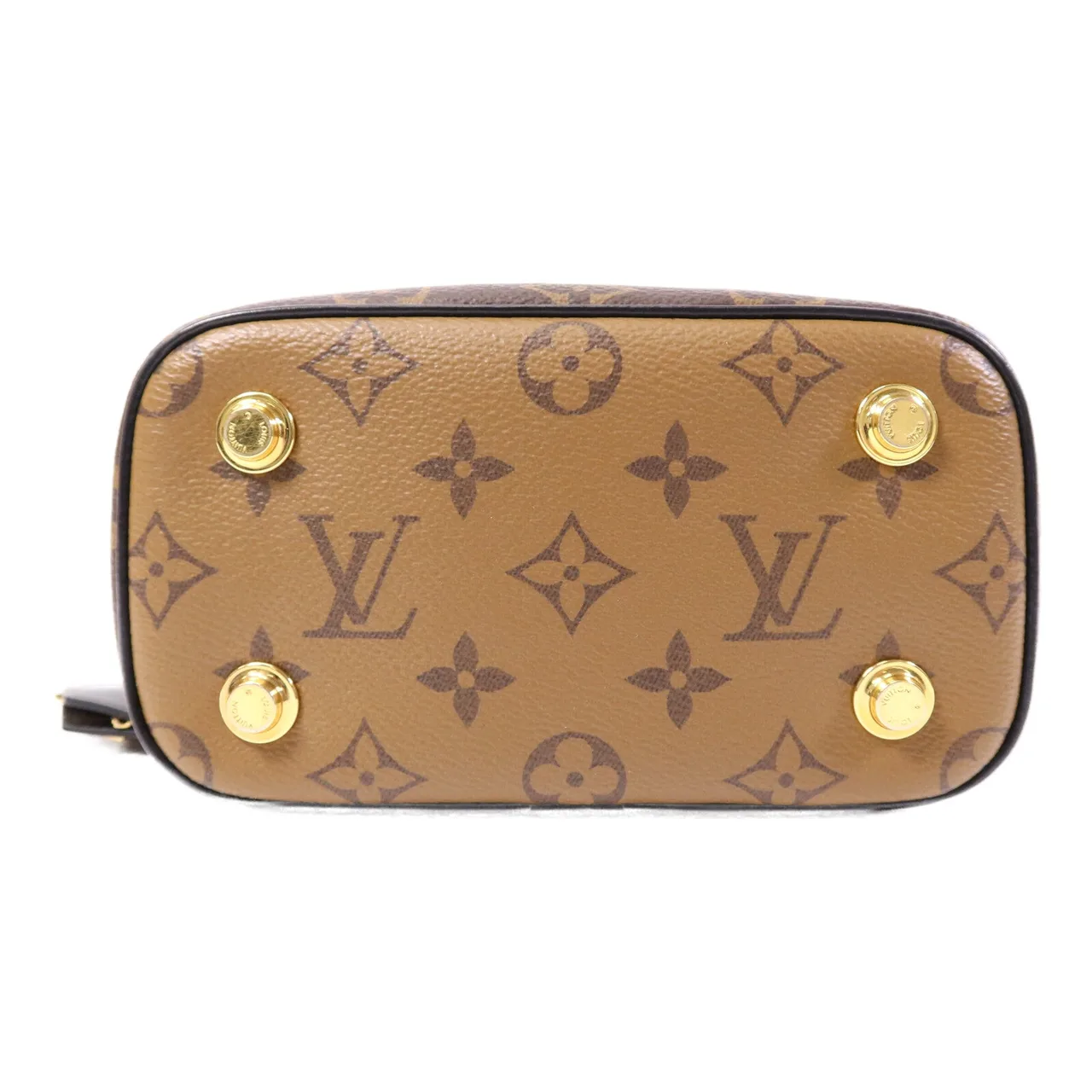LOUIS VUITTON Vanity M45165 2-Way Bag Coated Canvas 棕色 Coated Canvas Rank A - Thumbnail 4