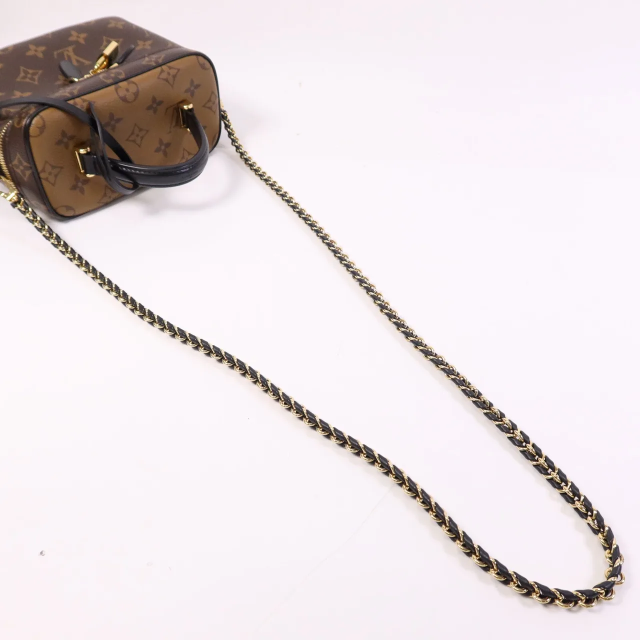 LOUIS VUITTON Vanity M45165 2-Way Bag Coated Canvas 棕色 Coated Canvas Rank A - Thumbnail 8