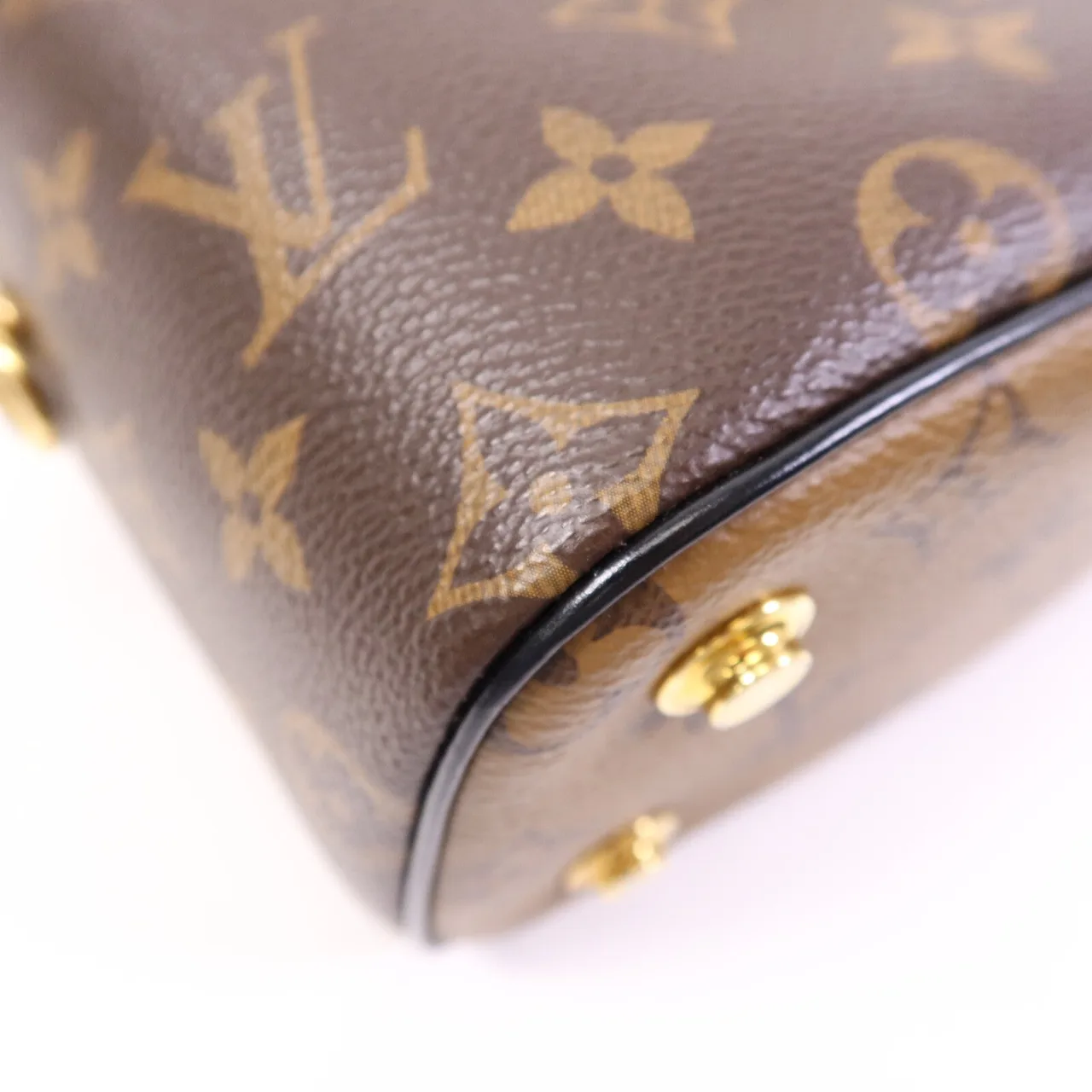 LOUIS VUITTON Vanity M45165 2-Way Bag Coated Canvas 棕色 Coated Canvas Rank A - Thumbnail 10