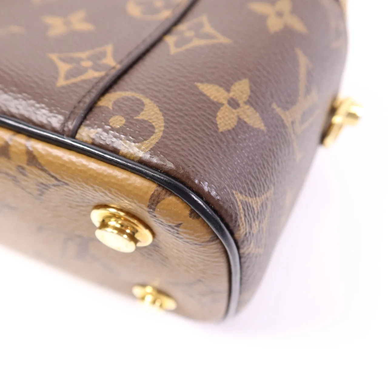 LOUIS VUITTON Vanity M45165 2-Way Bag Coated Canvas 棕色 Coated Canvas Rank A - Thumbnail 11