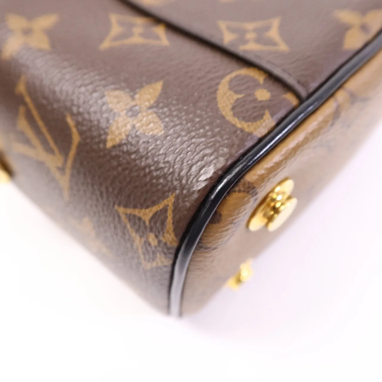 LOUIS VUITTON Vanity M45165 2-Way Bag Coated Canvas 棕色 Coated Canvas Rank A - Thumbnail 12