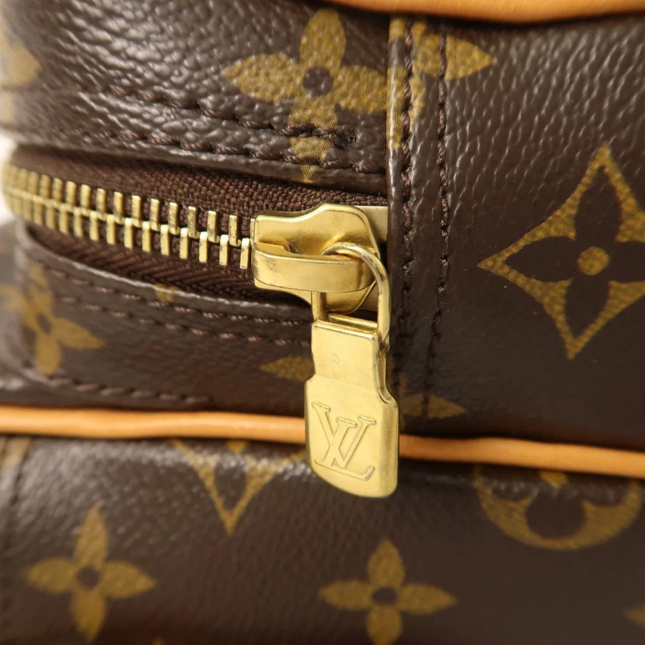LOUIS VUITTON Nile M45244 Shoulder Bag Coated Canvas 棕色 Coated Canvas Rank A - Thumbnail 14