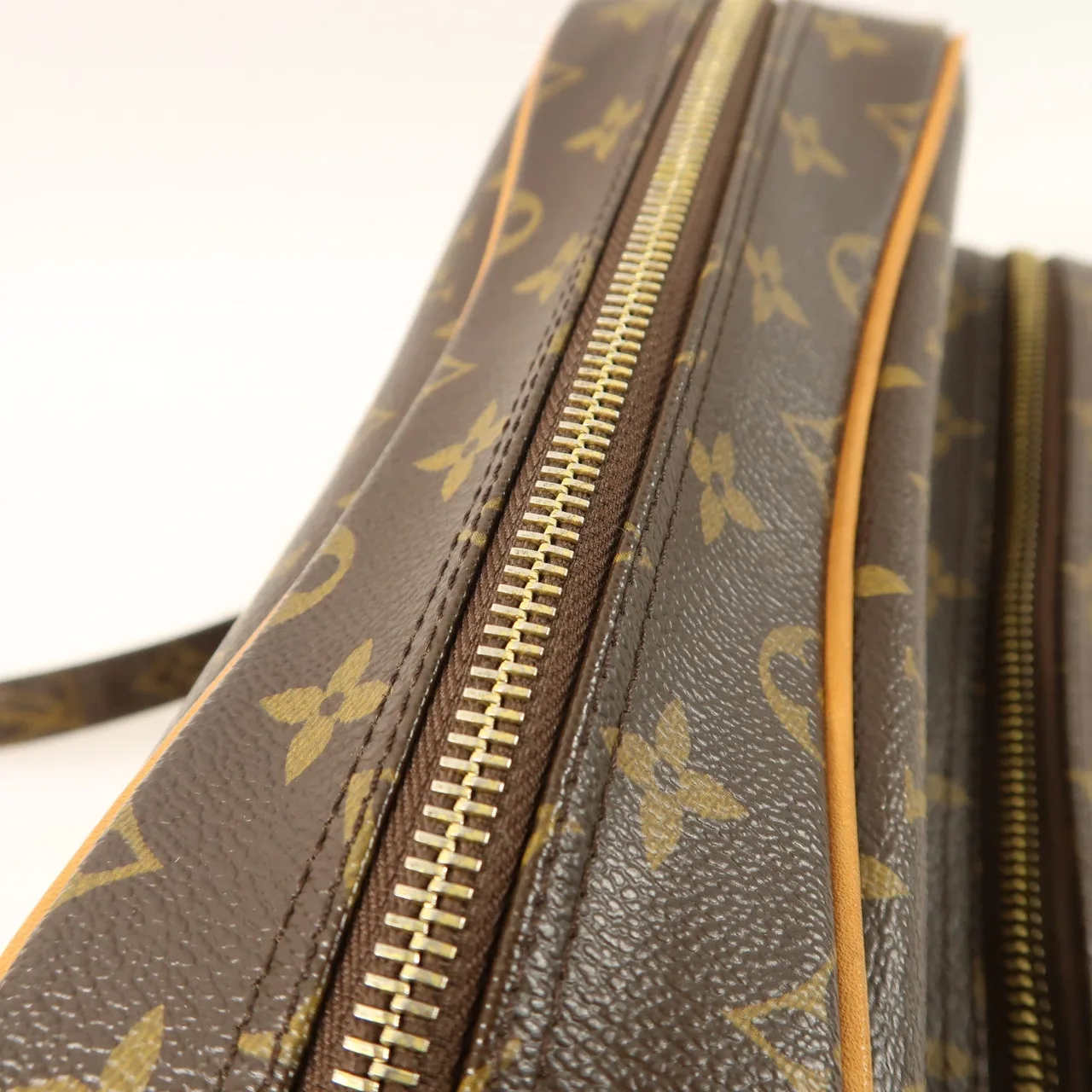 LOUIS VUITTON Nile M45244 Shoulder Bag Coated Canvas 棕色 Coated Canvas Rank A - Thumbnail 15