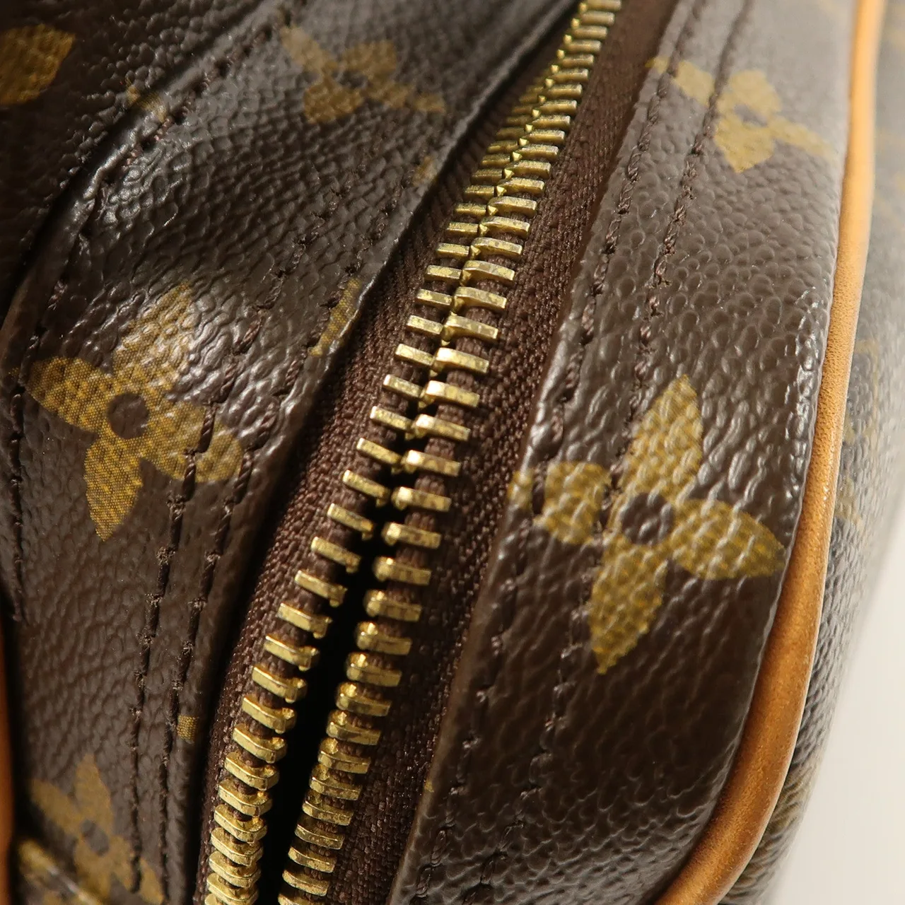 LOUIS VUITTON Nile M45244 Shoulder Bag Coated Canvas 棕色 Coated Canvas Rank A - Thumbnail 19