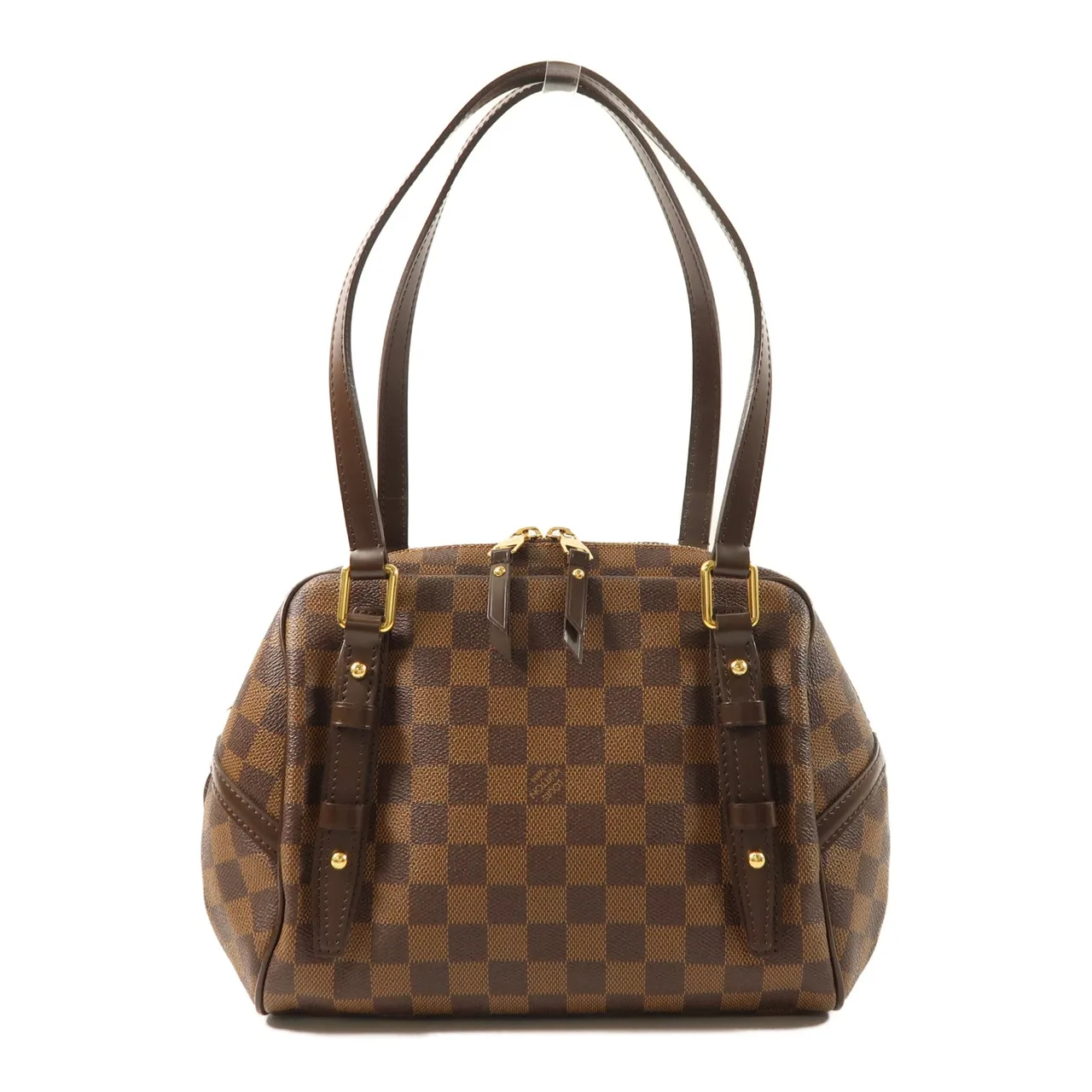 LOUIS VUITTON Rivington N41157 Shoulder Bag Coated Canvas 棕色 / Brown Coated Canvas Rank A - Thumbnail 2