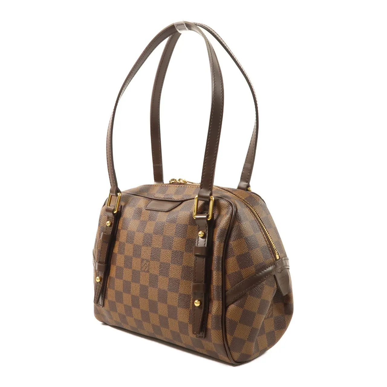LOUIS VUITTON Rivington N41157 Shoulder Bag Coated Canvas 棕色 / Brown Coated Canvas Rank A - Thumbnail 3