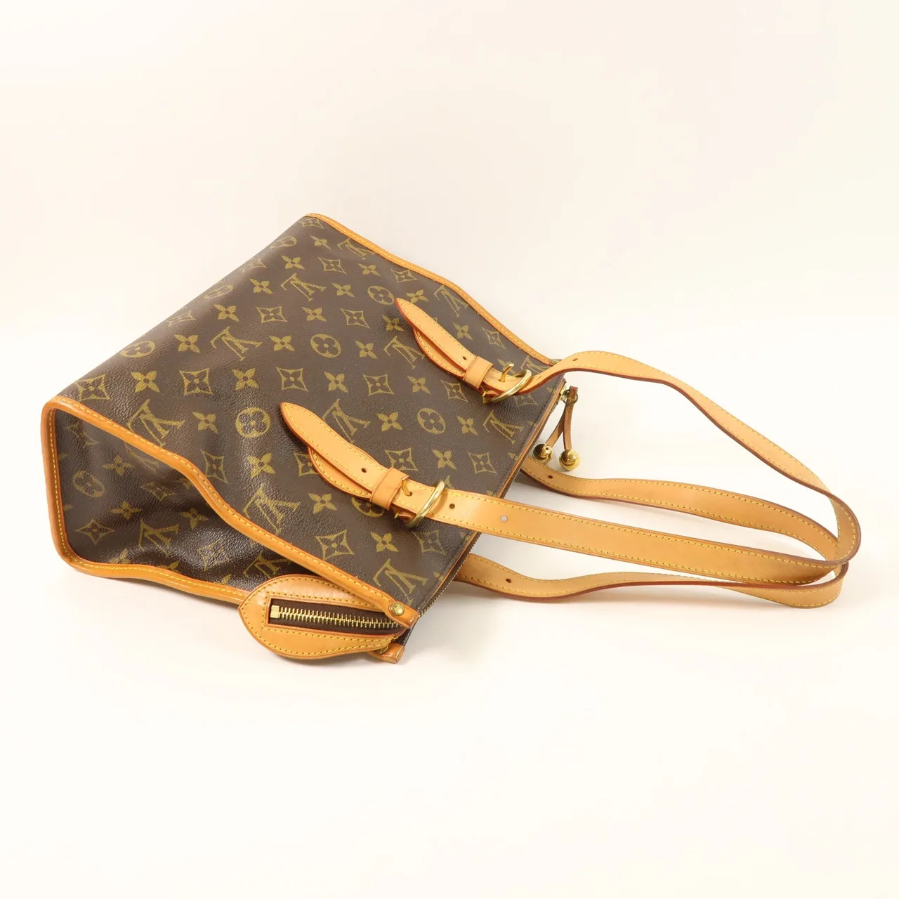 LOUIS VUITTON Popincourt M40007 Shoulder Bag Coated Canvas 棕色 / Brown Coated Canvas Rank B - Thumbnail 8