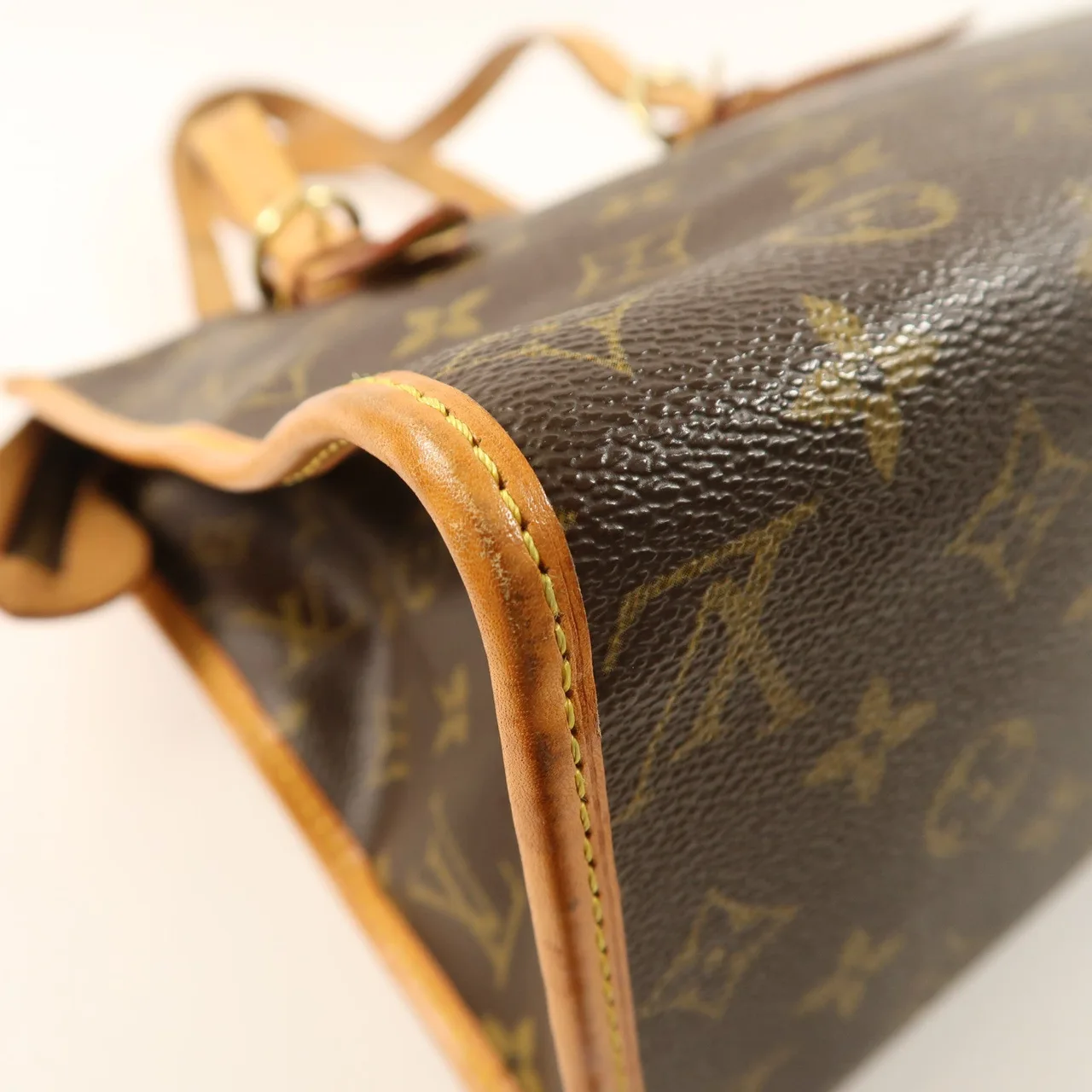 LOUIS VUITTON Popincourt M40007 Shoulder Bag Coated Canvas 棕色 / Brown Coated Canvas Rank B - Thumbnail 13