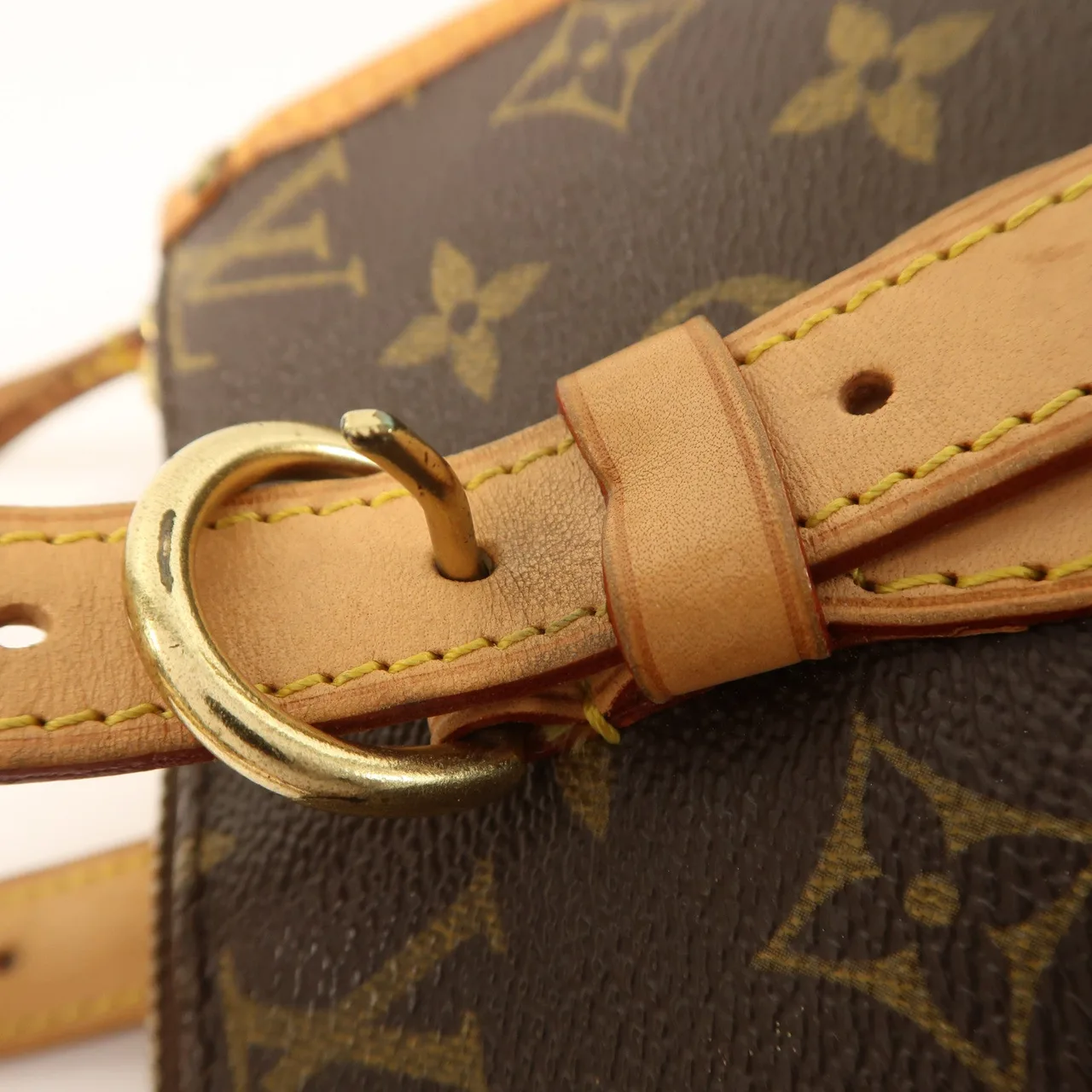 LOUIS VUITTON Popincourt M40007 Shoulder Bag Coated Canvas 棕色 / Brown Coated Canvas Rank B - Thumbnail 17