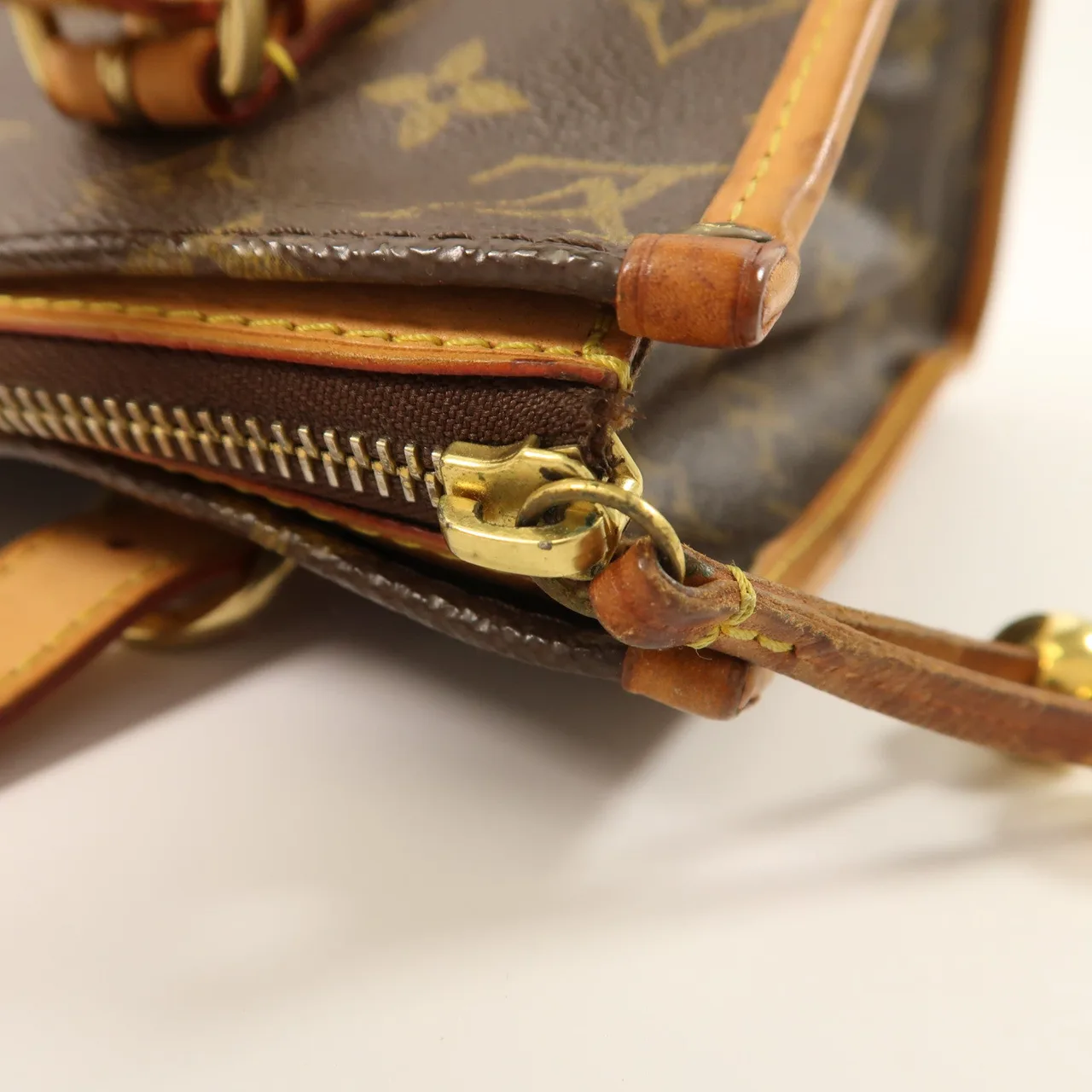 LOUIS VUITTON Popincourt M40007 Shoulder Bag Coated Canvas 棕色 / Brown Coated Canvas Rank B - Thumbnail 19