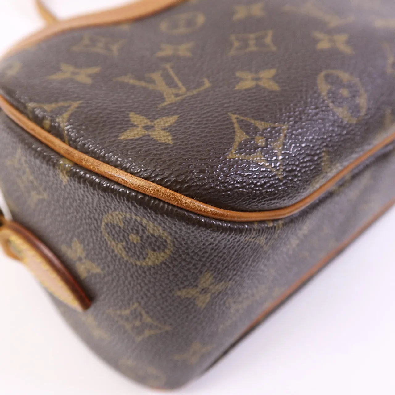 LOUIS VUITTON Blois M51221 Shoulder Bag Coated Canvas 棕色 Coated Canvas Rank B - Thumbnail 12