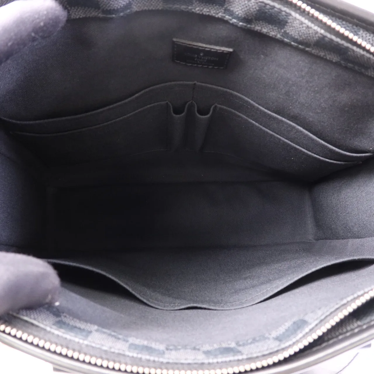 LOUIS VUITTON N51192 2-Way Bag Coated Canvas 黑色 / Black Coated Canvas Rank A - Thumbnail 5