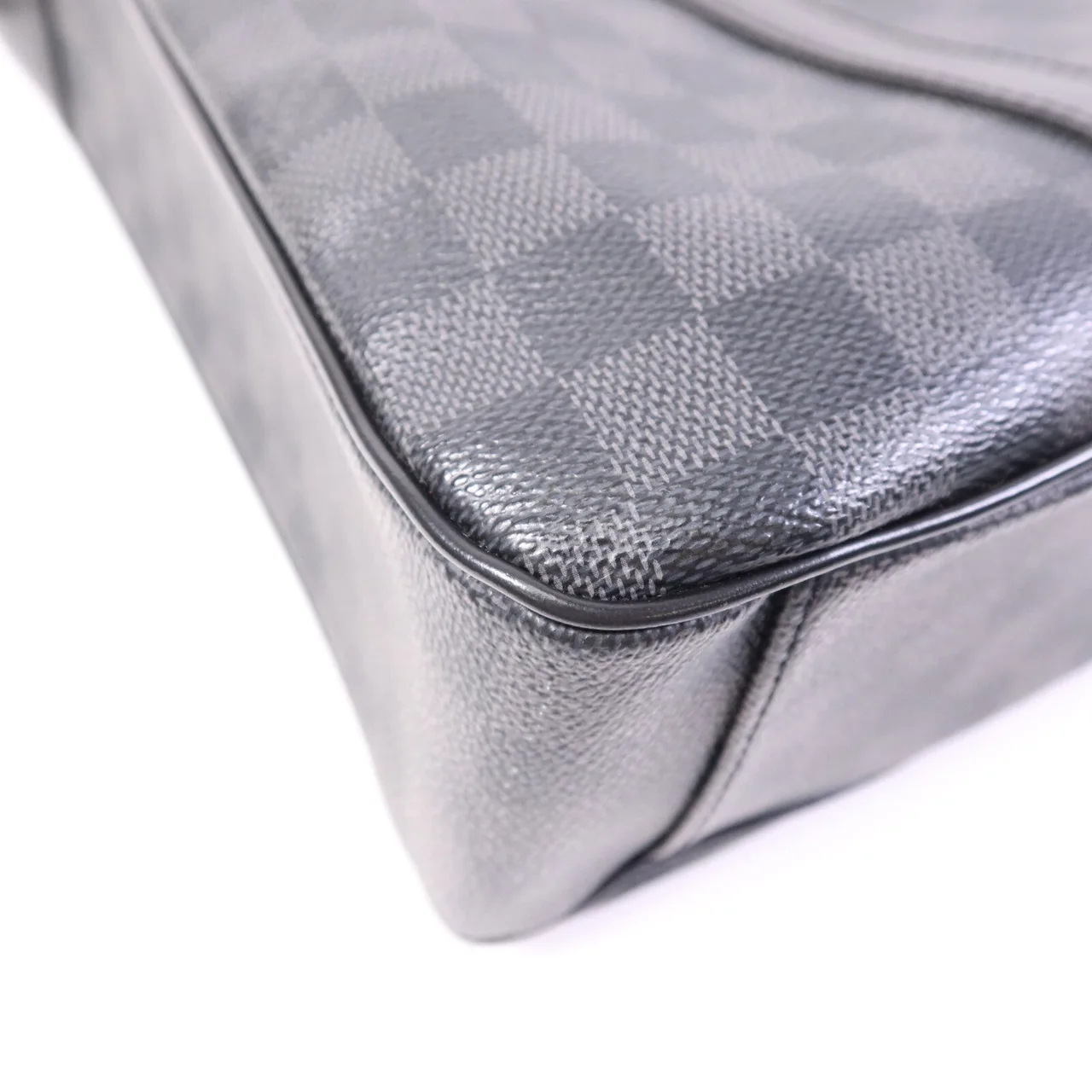 LOUIS VUITTON N51192 2-Way Bag Coated Canvas 黑色 / Black Coated Canvas Rank A - Thumbnail 12