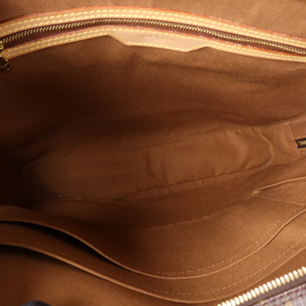 LOUIS VUITTON Porte Documents M53343 Handbag Coated Canvas 棕色 Coated Canvas Rank B - Thumbnail 5