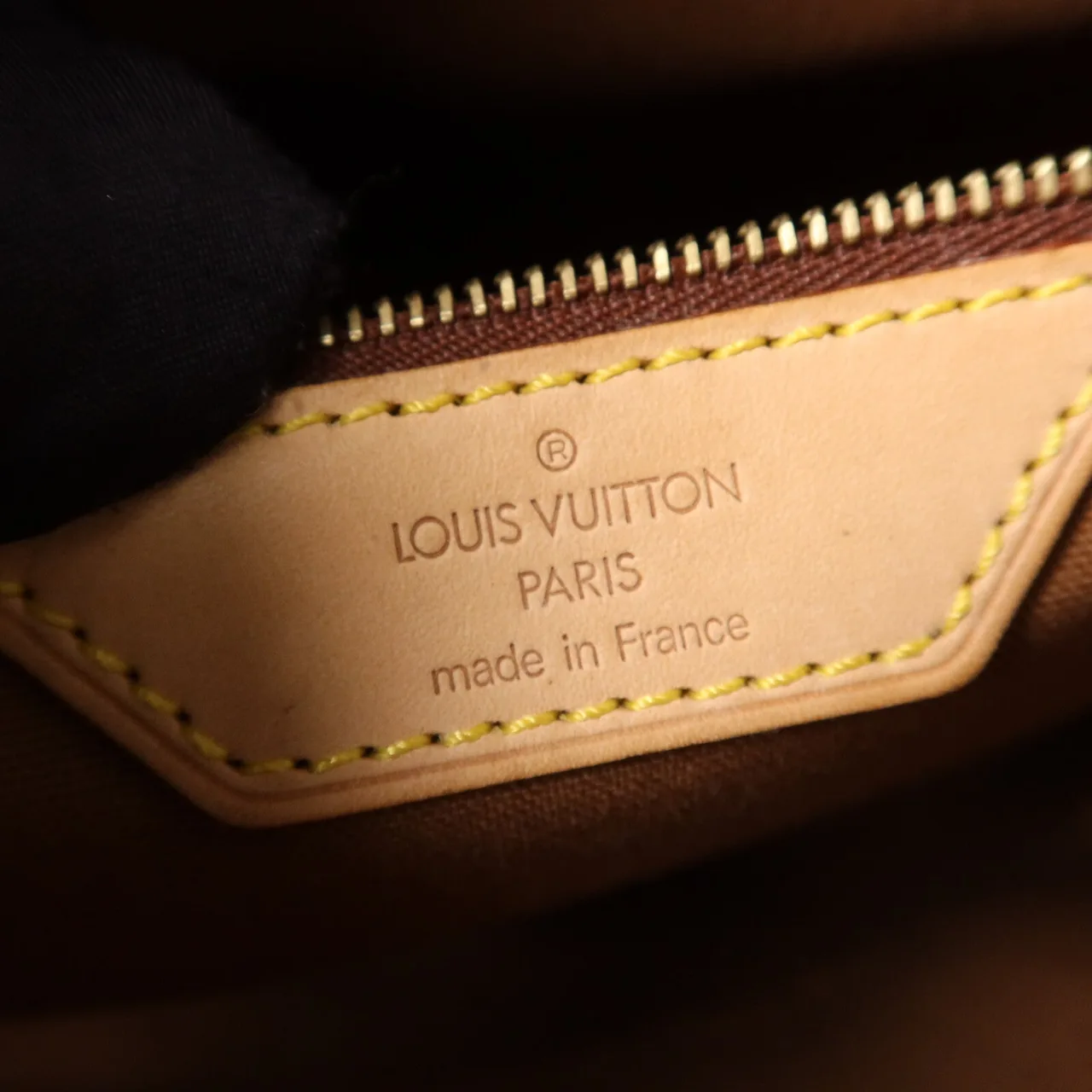LOUIS VUITTON Porte Documents M53343 Handbag Coated Canvas 棕色 Coated Canvas Rank B - Thumbnail 6