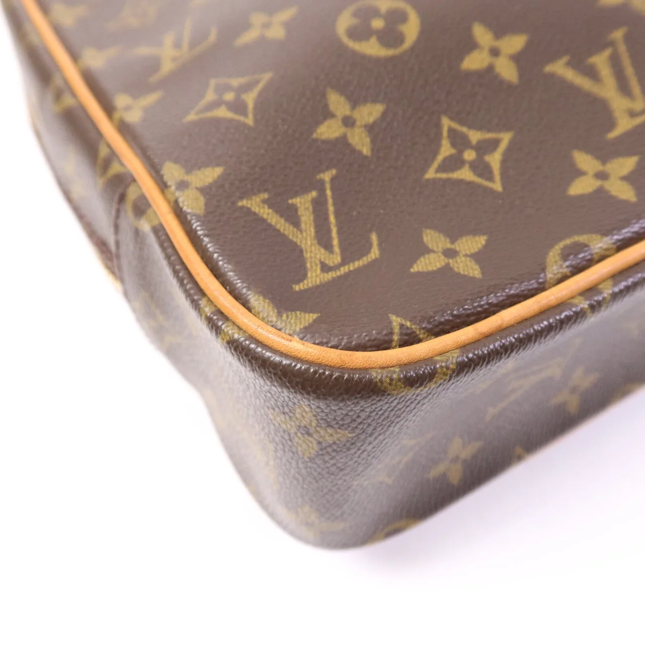 LOUIS VUITTON Porte Documents M53343 Handbag Coated Canvas 棕色 Coated Canvas Rank B - Thumbnail 12