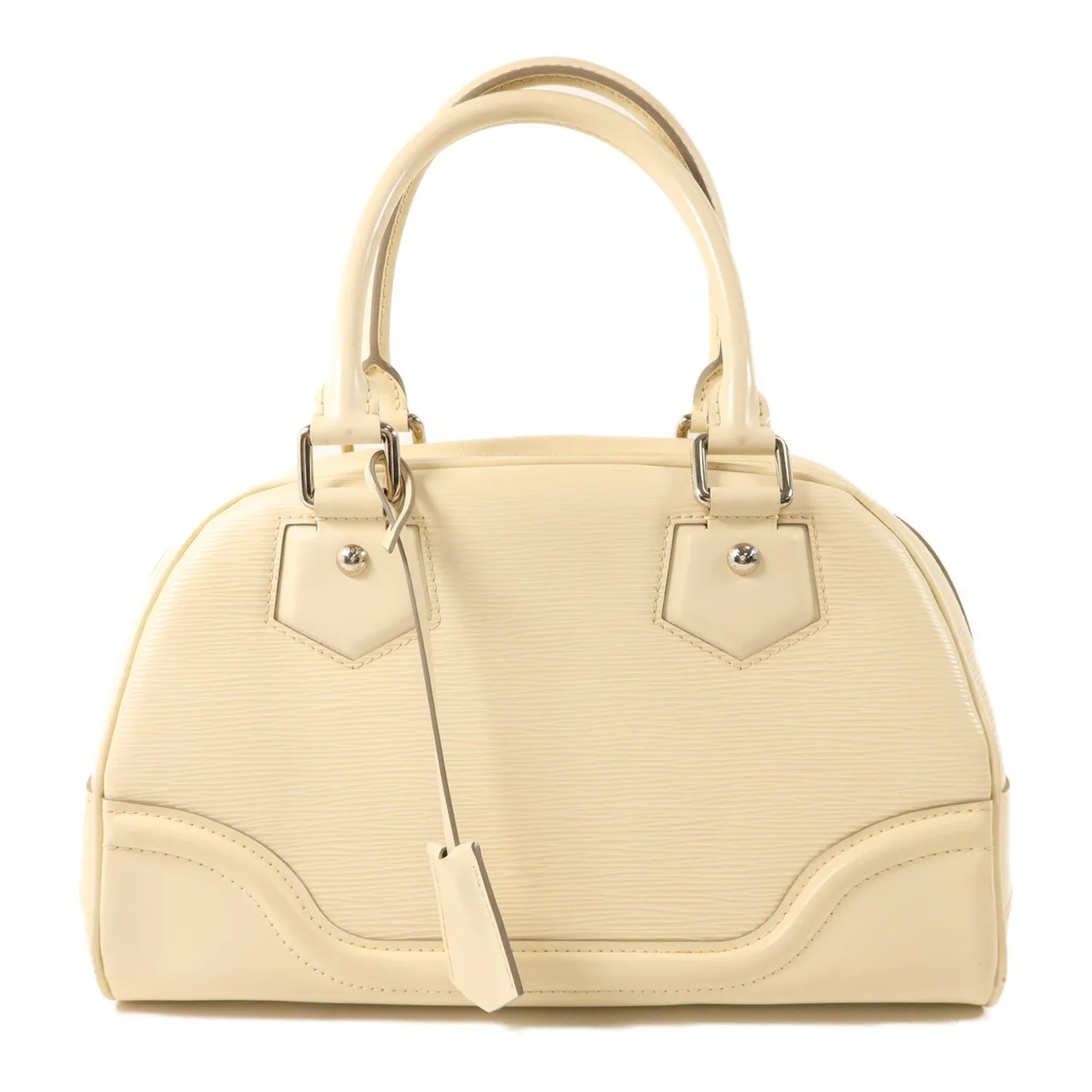 LOUIS VUITTON Montaigne M5932J Handbag Calfskin 白色 / Ivory