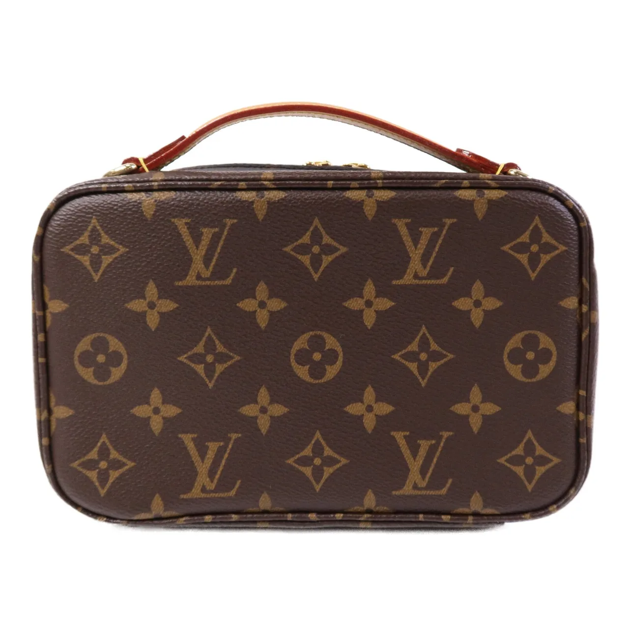 LOUIS VUITTON Utility M80446 兩用包 塗層帆布 棕色 塗層帆布 中古品A - 縮圖 2