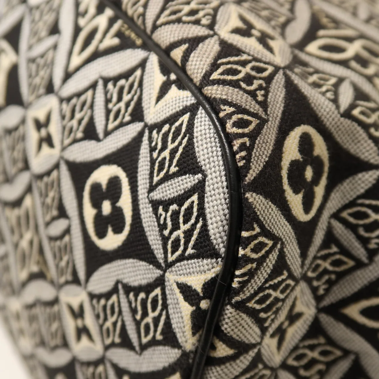 LOUIS VUITTON Neverfull M57230 Tote Bag Canvas 黑色 / 白色 / Black Canvas Rank A - Thumbnail 14