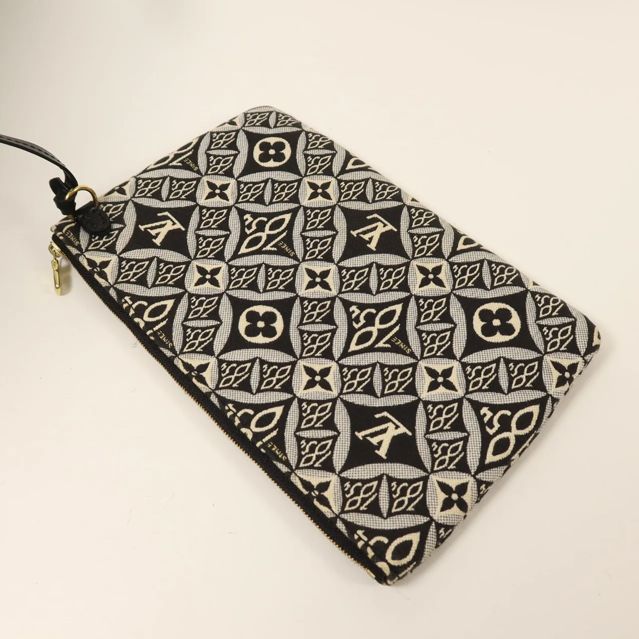 LOUIS VUITTON Neverfull M57230 Tote Bag Canvas 黑色 / 白色 / Black Canvas Rank A - Thumbnail 16