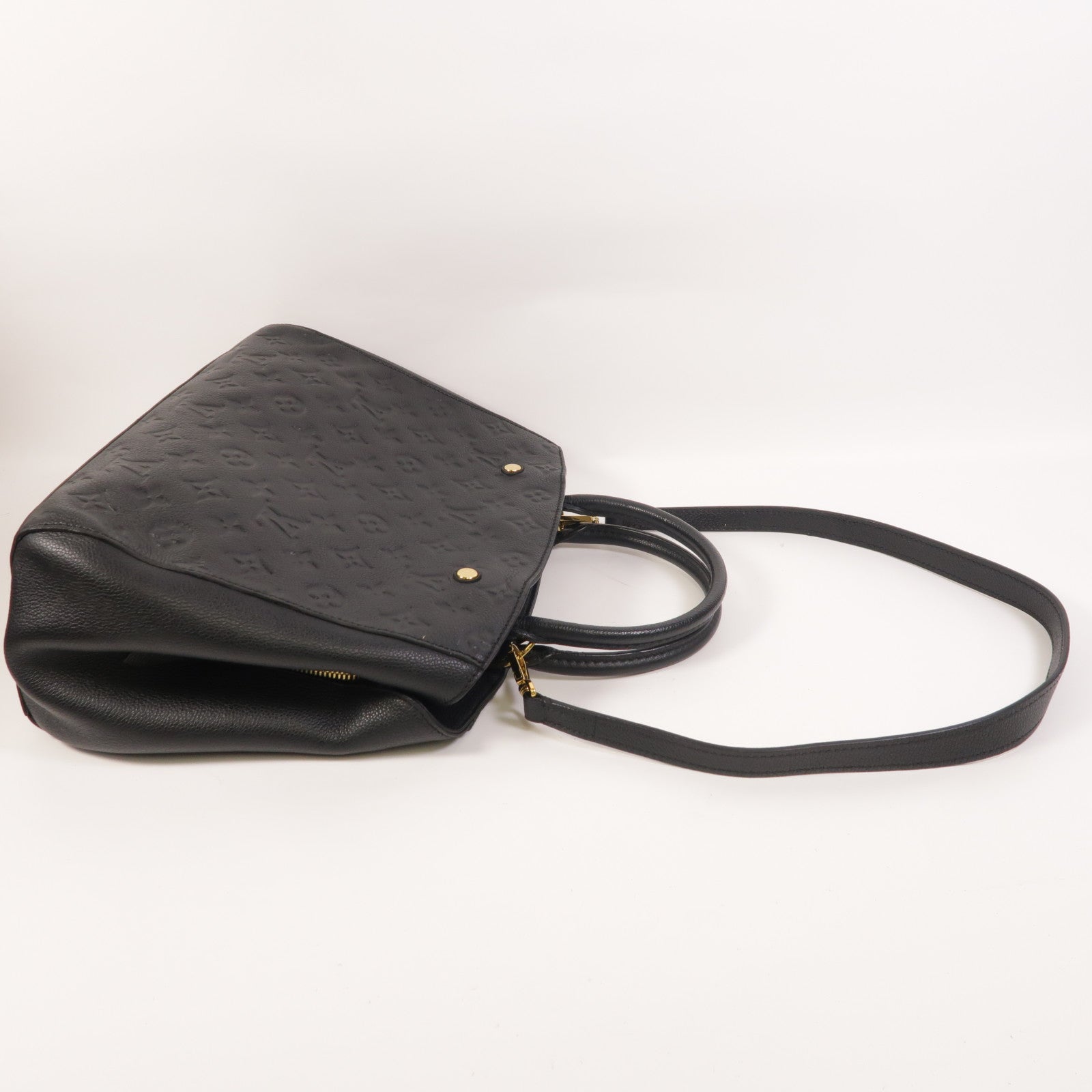LOUIS VUITTON Montaigne M41048 兩用包 牛皮 9