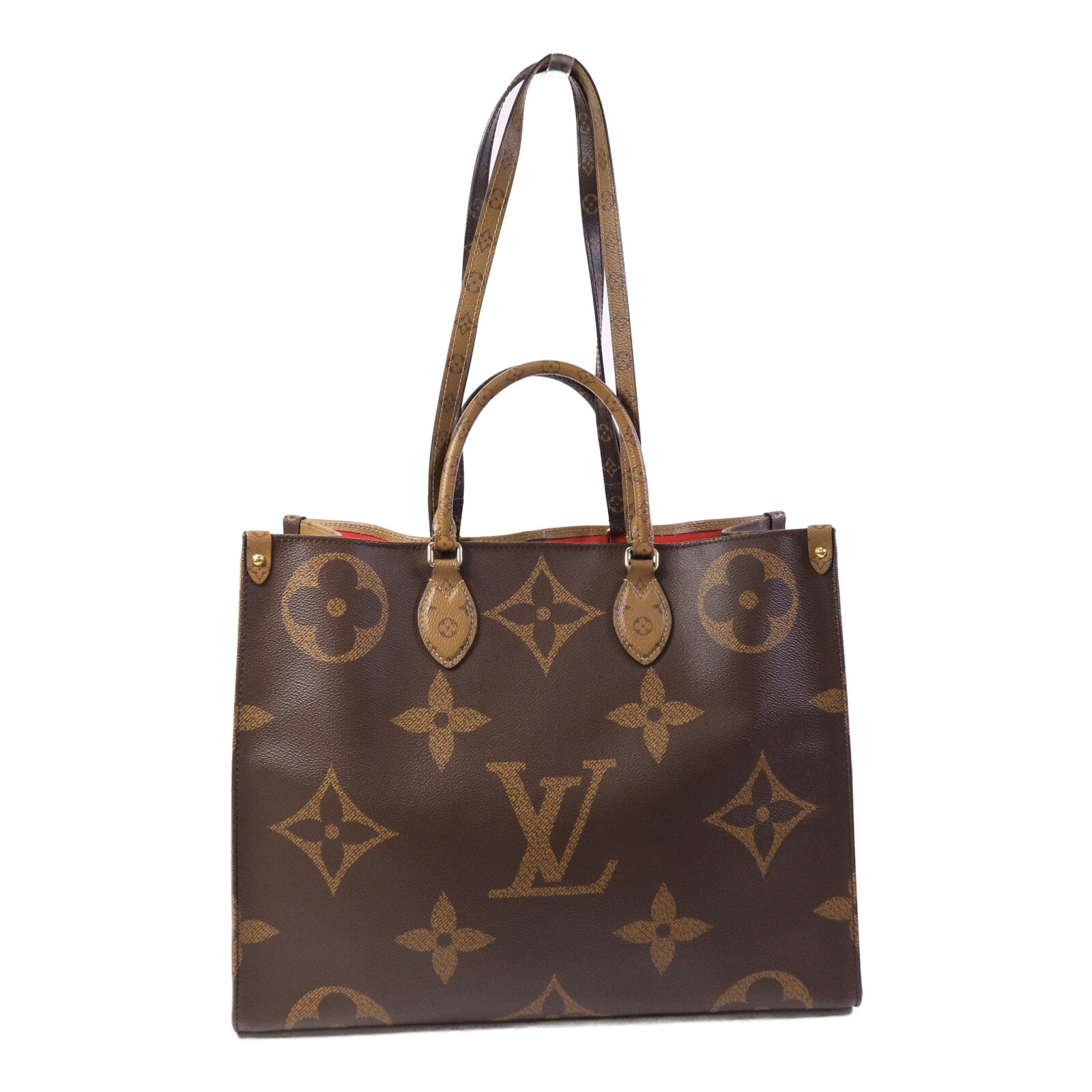 LOUIS VUITTON OnTheGo M45320 2-Way Bag Coated Canvas