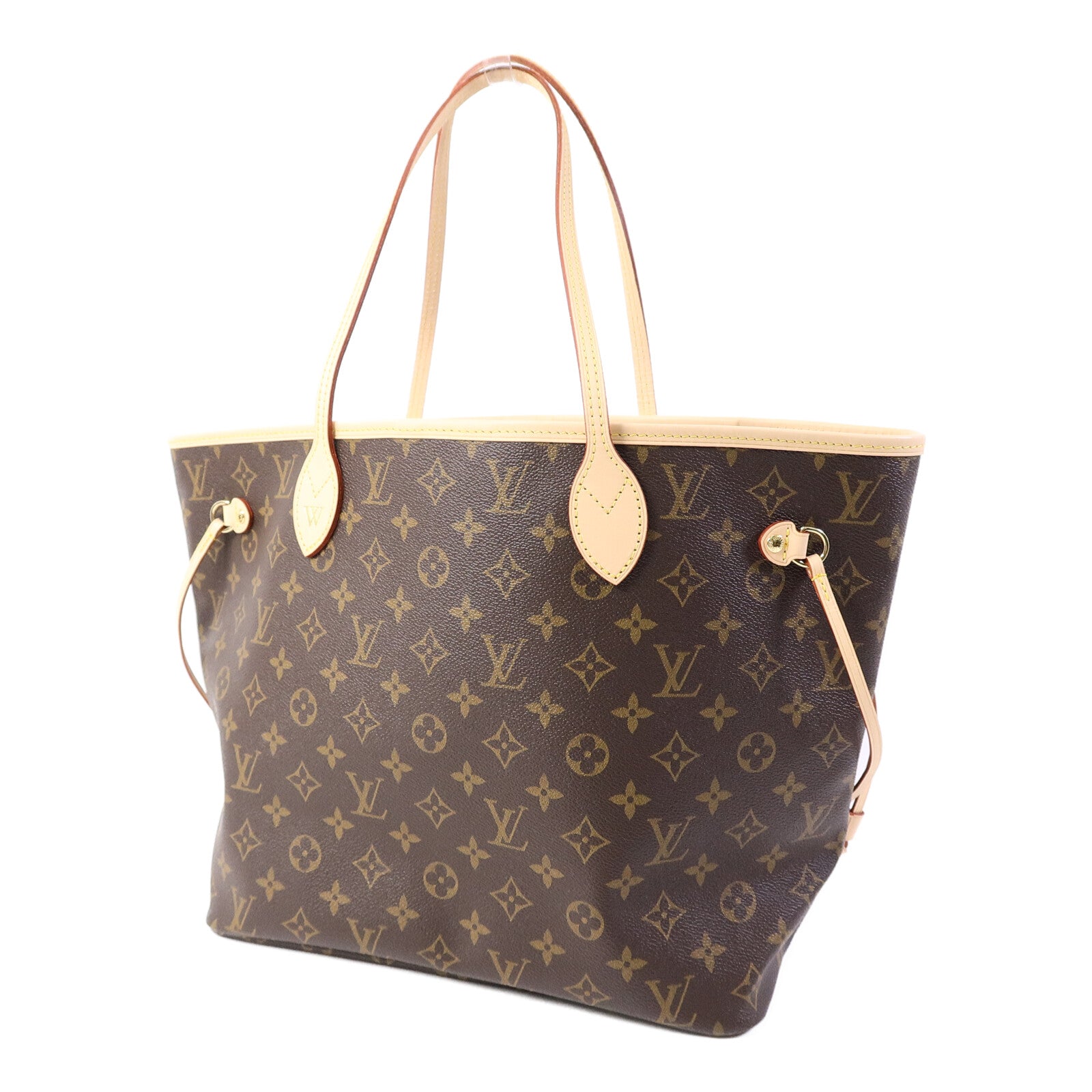 LOUIS VUITTON Neverfull M46975 Tote Bag Coated Canvas 3