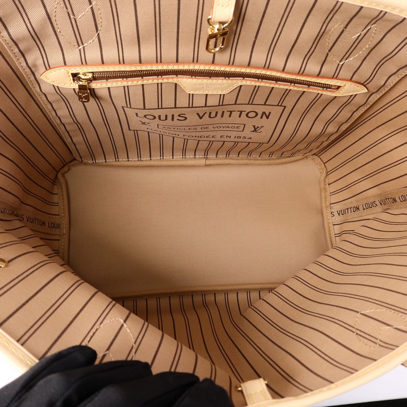 LOUIS VUITTON Neverfull M46975 Tote Bag Coated Canvas 5