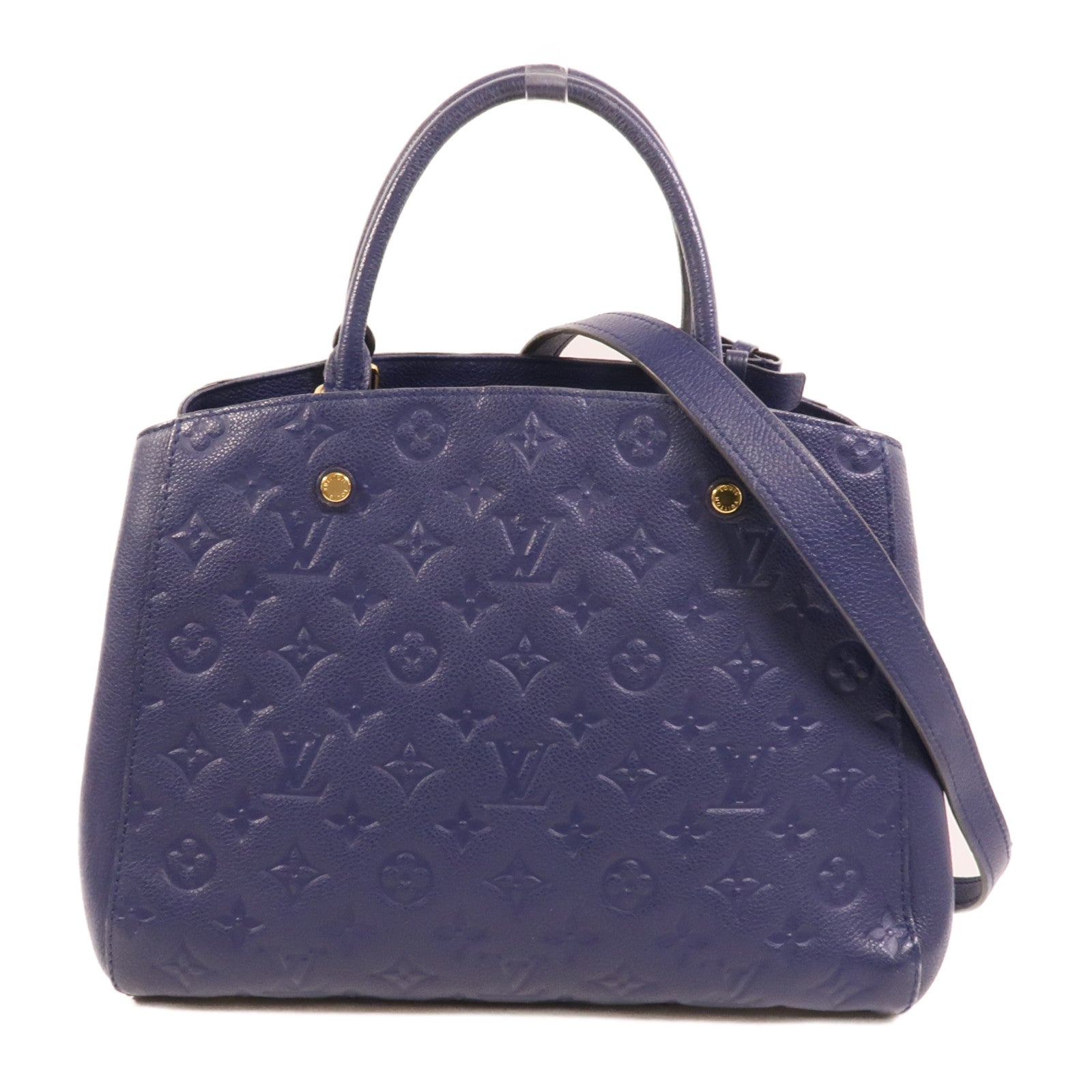 LOUIS VUITTON Montaigne M41309 2-Way Bag Calfskin