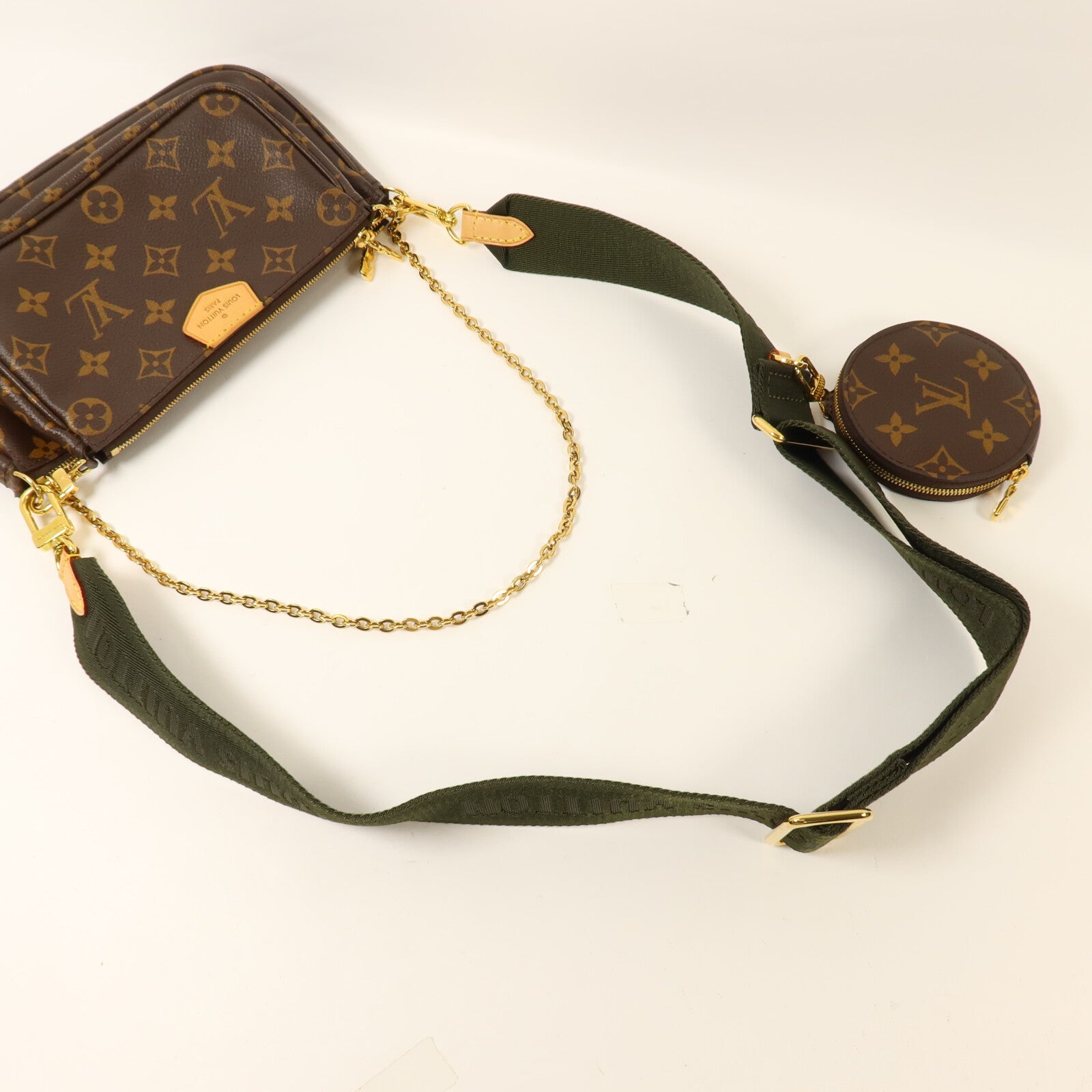 LOUIS VUITTON Multi Pochette M44813 2-Way Bag Coated Canvas 7