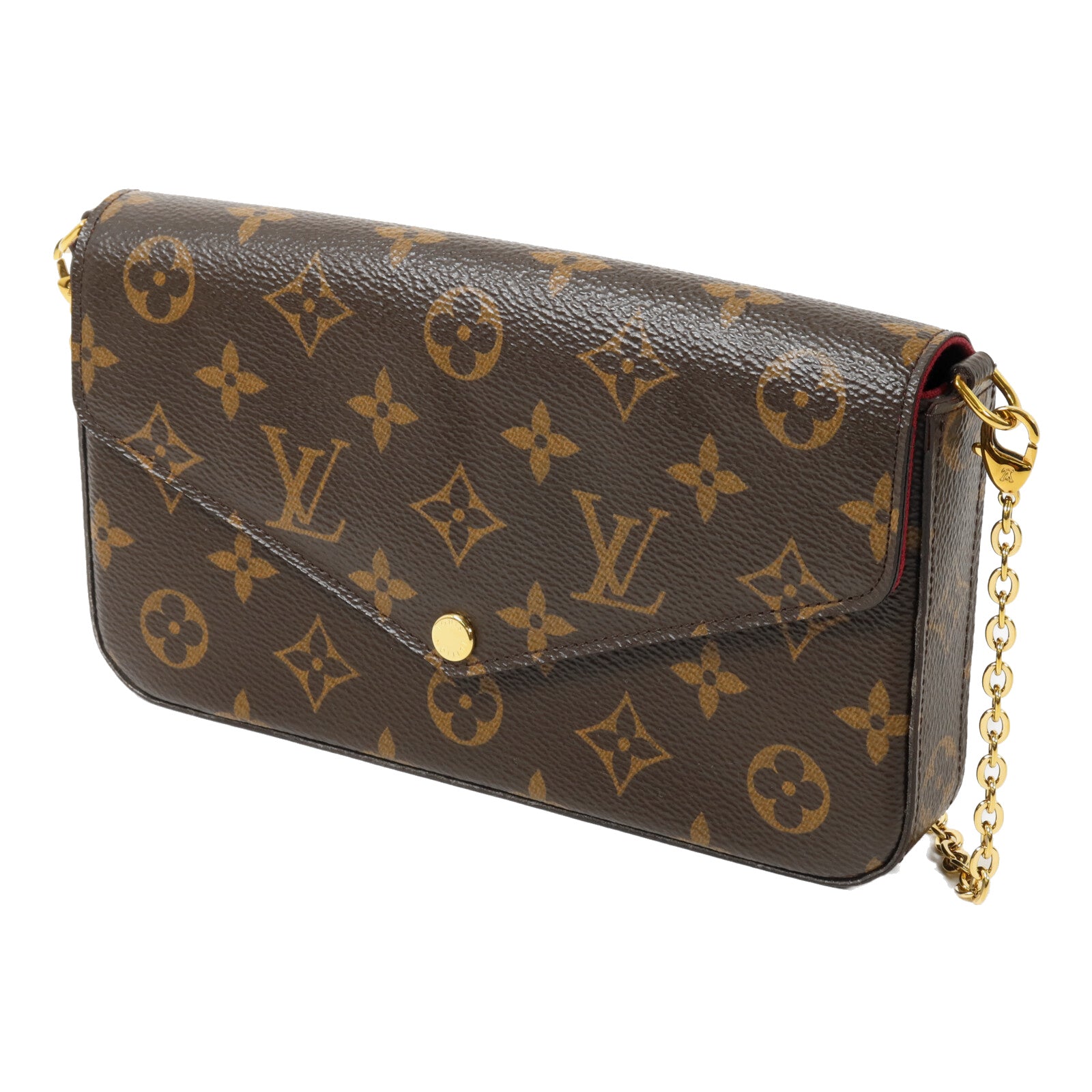 LOUIS VUITTON Felicie M81896 Shoulder Bag Coated Canvas 3
