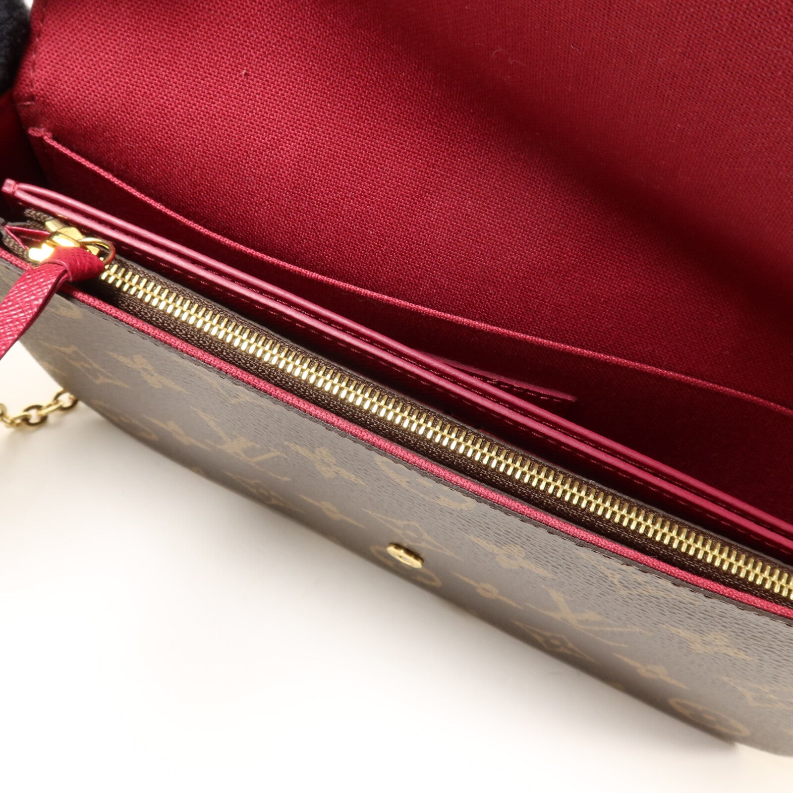 LOUIS VUITTON Felicie M81896 Shoulder Bag Coated Canvas 8